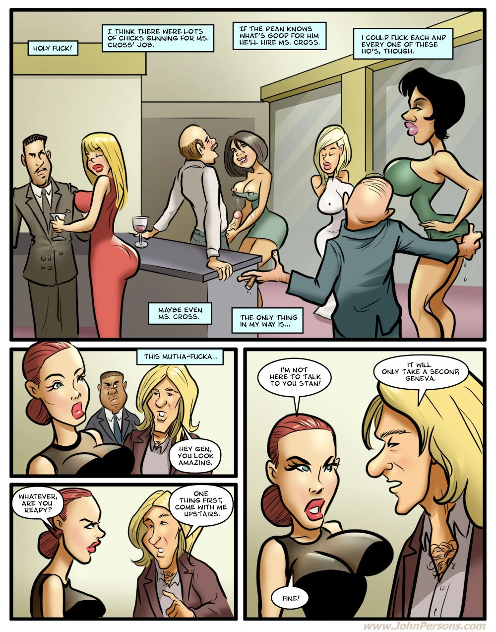 Hot For Mrs. Cross [Dirty Comics] - Chapter 2 — Page 8