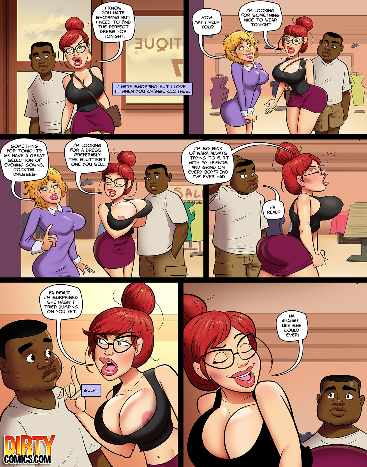 Hot For Mrs. Cross [Dirty Comics] - Chapter 5 — Page 7
