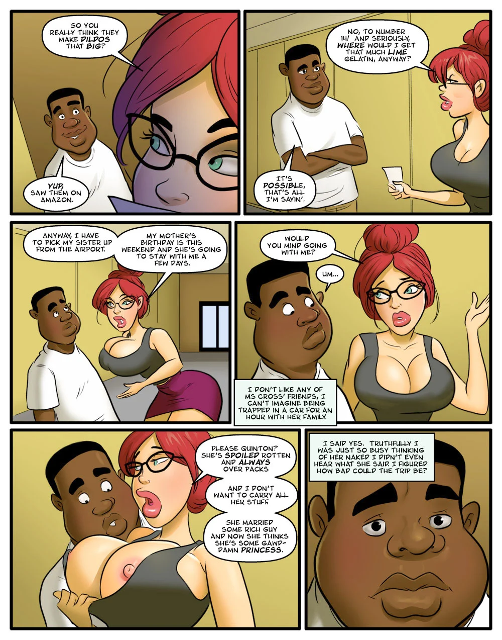 Hot For Mrs. Cross [Dirty Comics] - Chapter 3 — Page 21