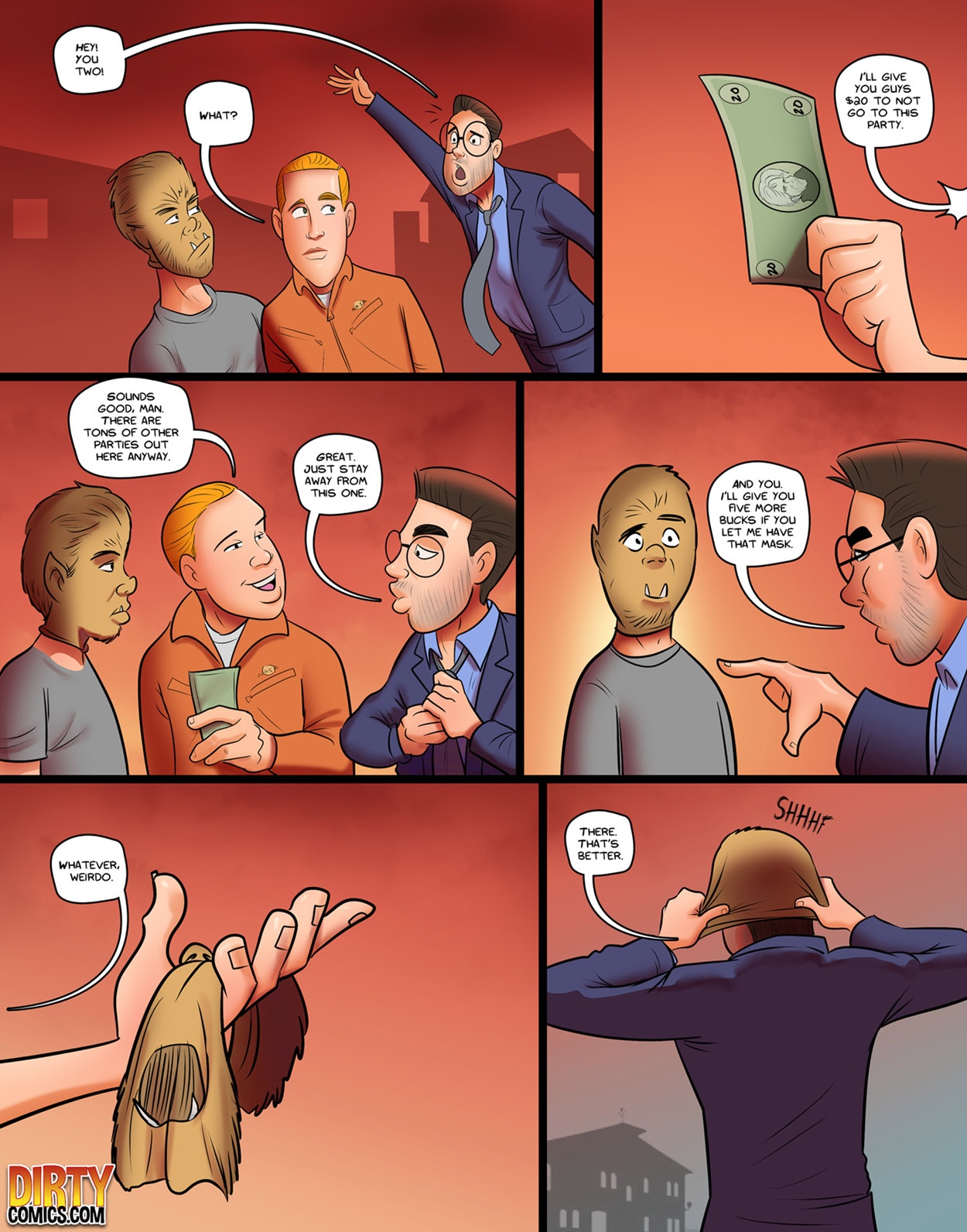 Saving Halloween [Dirty Comics] - Chapter 1 — Page 9