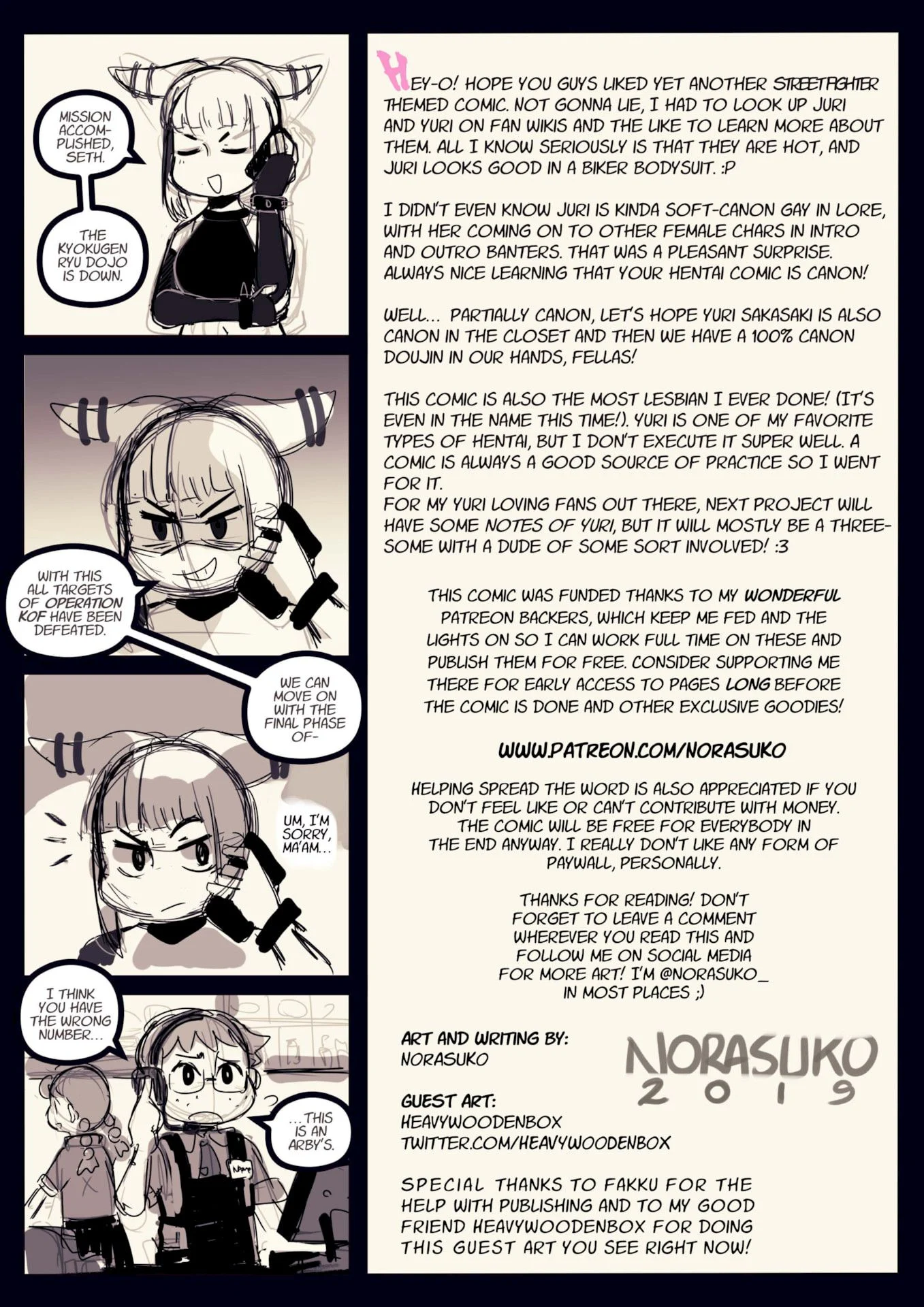 Juri Yuri Yuri (Street Fighter , The King of Fighters) [Norasuko] - Chapter 1 — Page 21