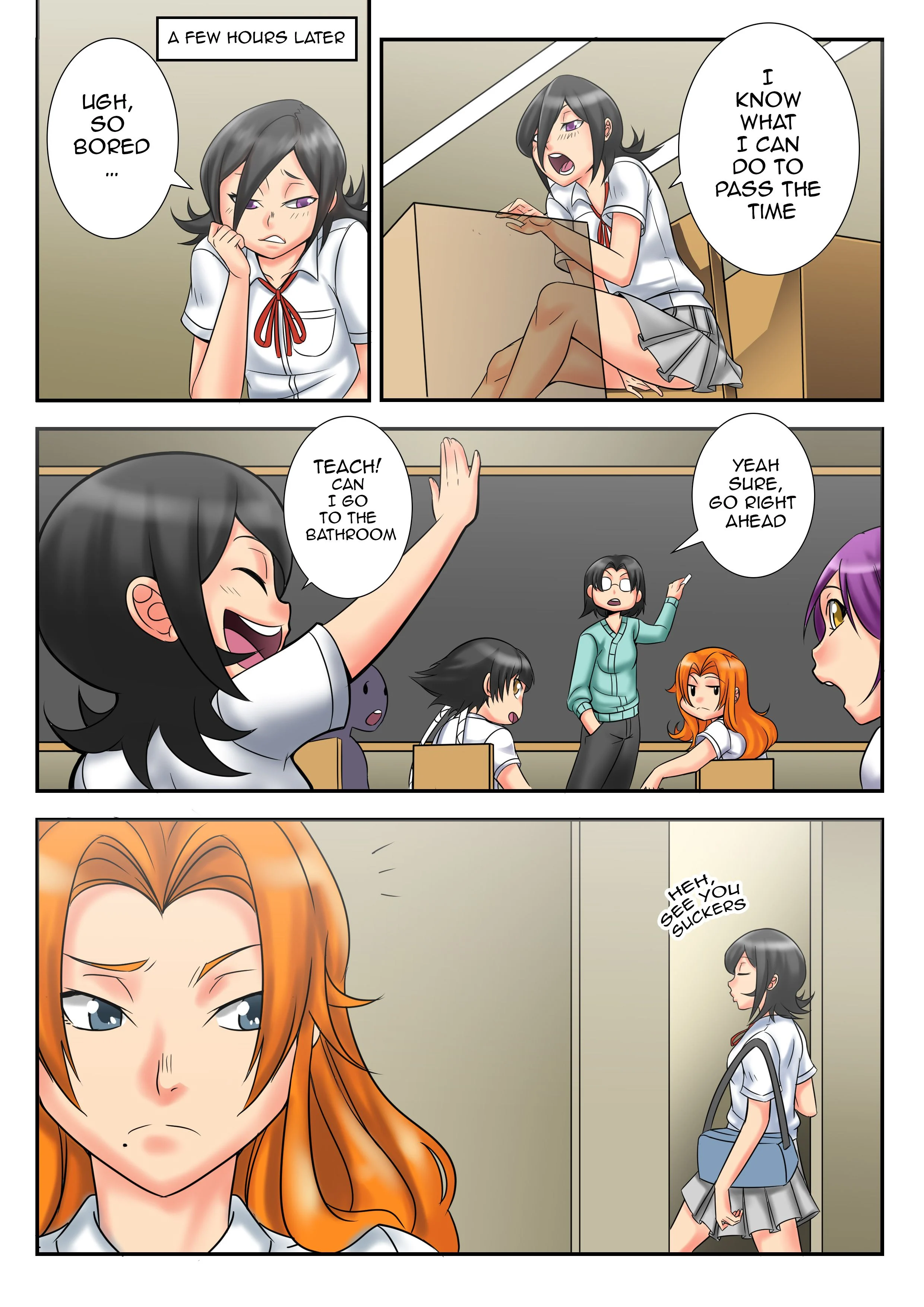 A What If Story (Bleach) [TSFSingularity] - Chapter 2 — Page 9