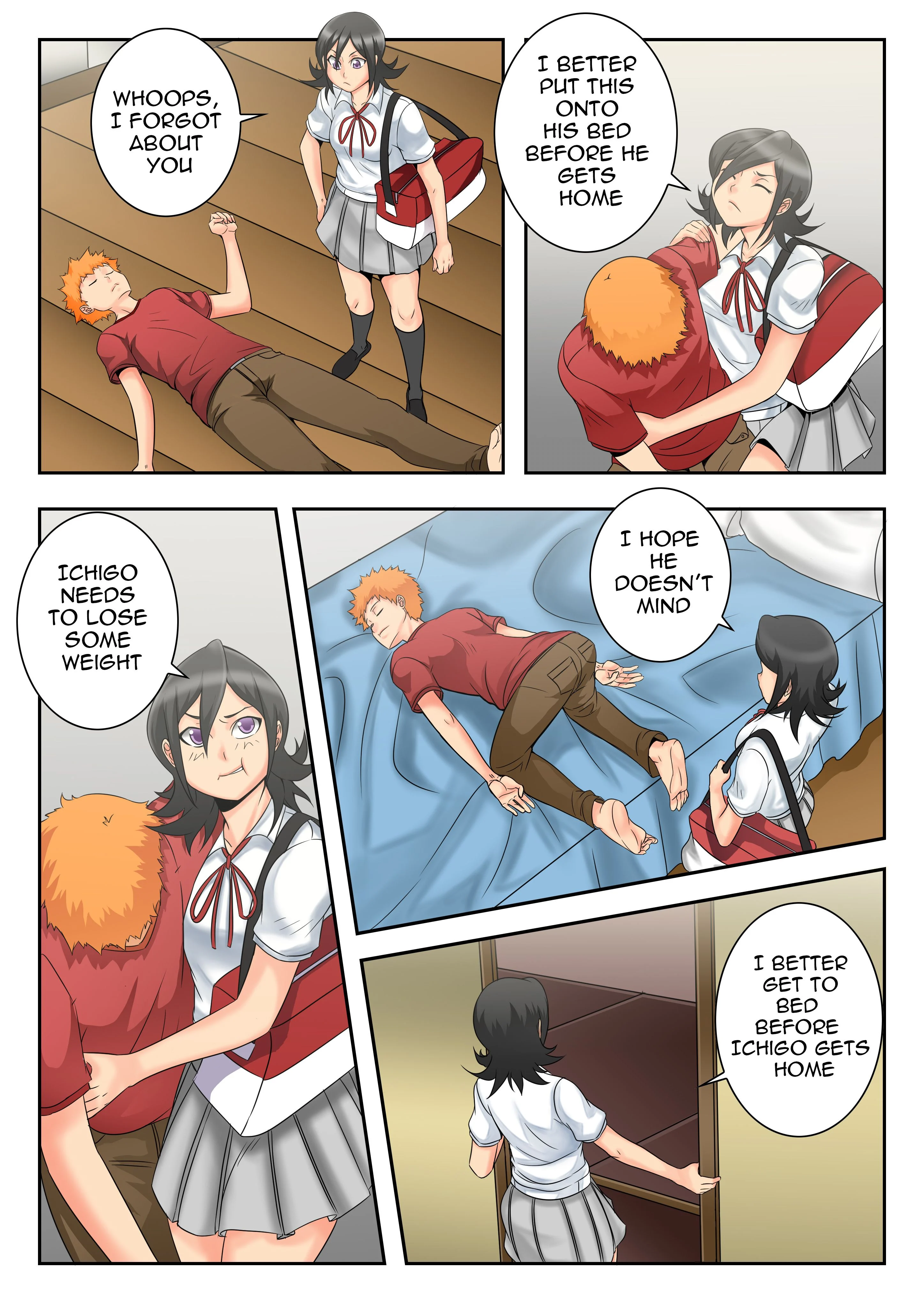 A What If Story (Bleach) [TSFSingularity] - Chapter 1 — Page 19