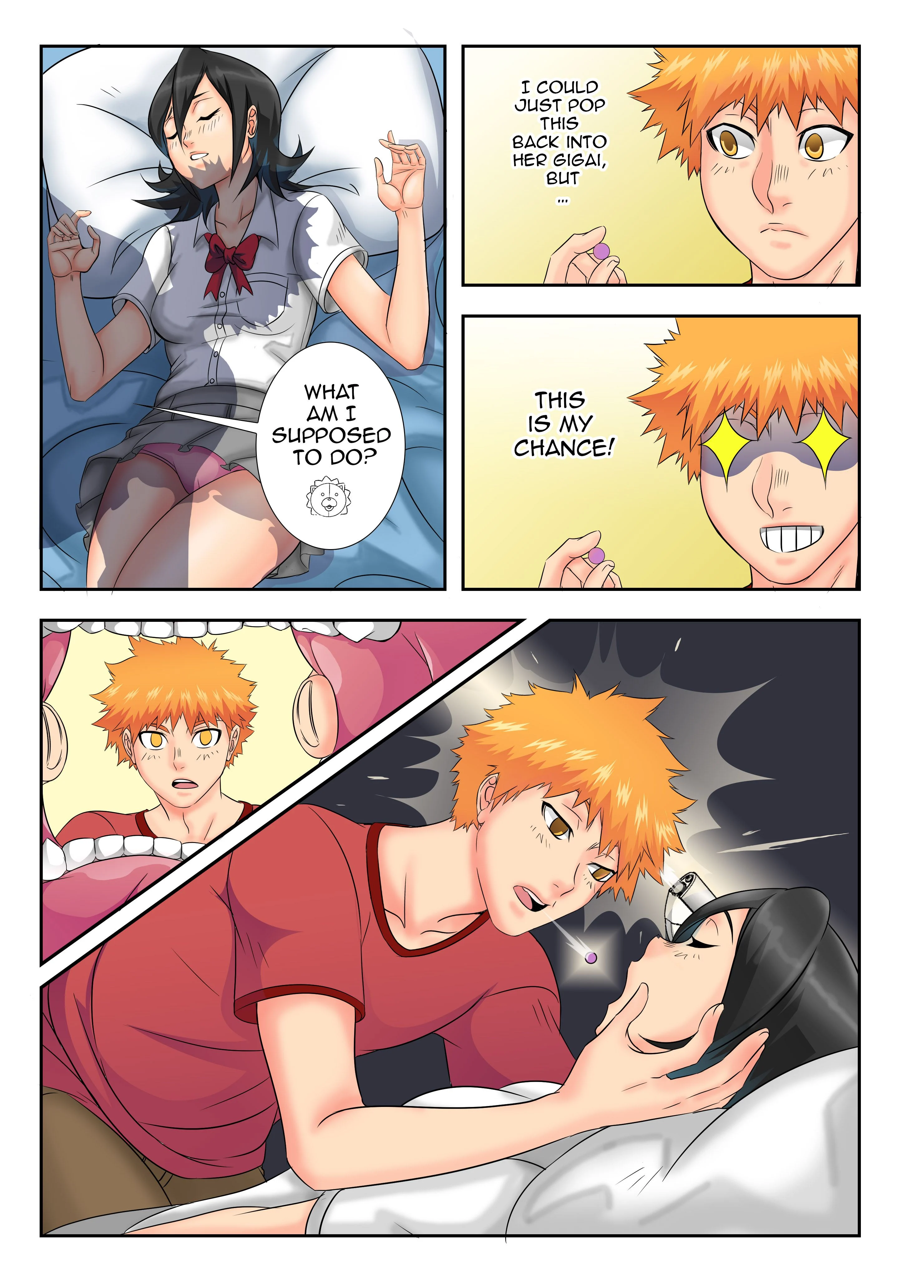 A What If Story (Bleach) [TSFSingularity] - Chapter 1 — Page 6