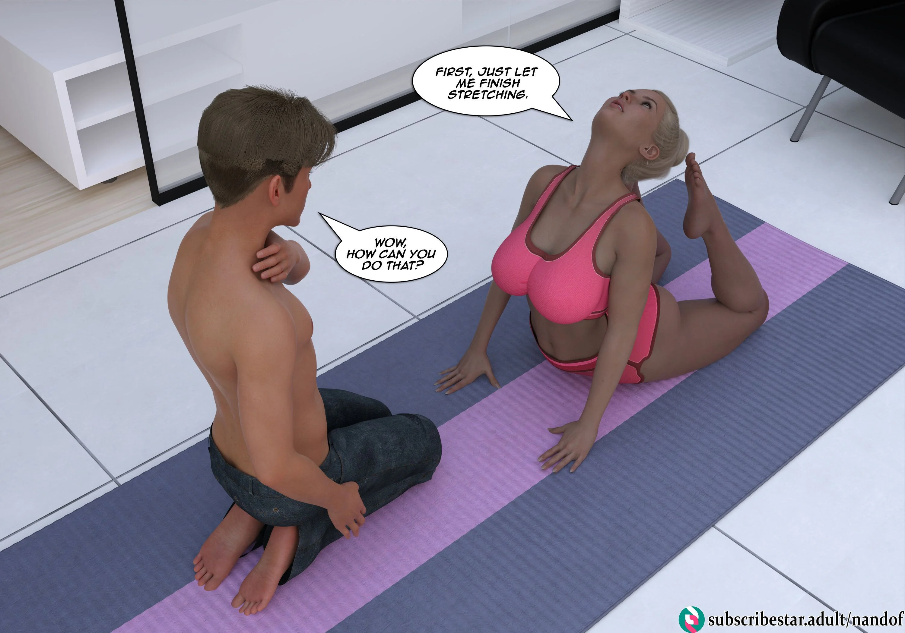 Mom’s Yoga [NandoF] - Chapter 1 — Page 6