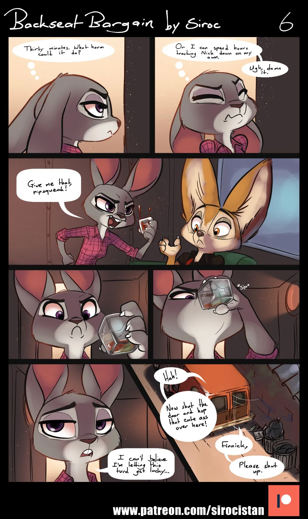 Backseat Bargain (Zootopia) [Siroc] - Chapter 1 — Page 10