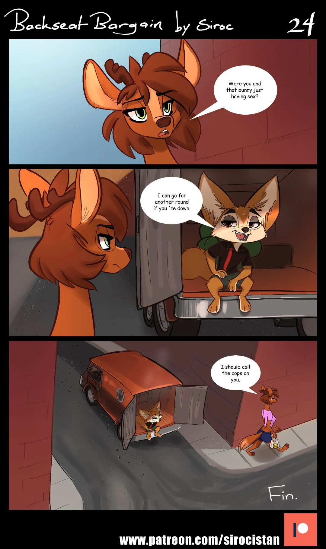 Backseat Bargain (Zootopia) [Siroc] - Chapter 1 — Page 28