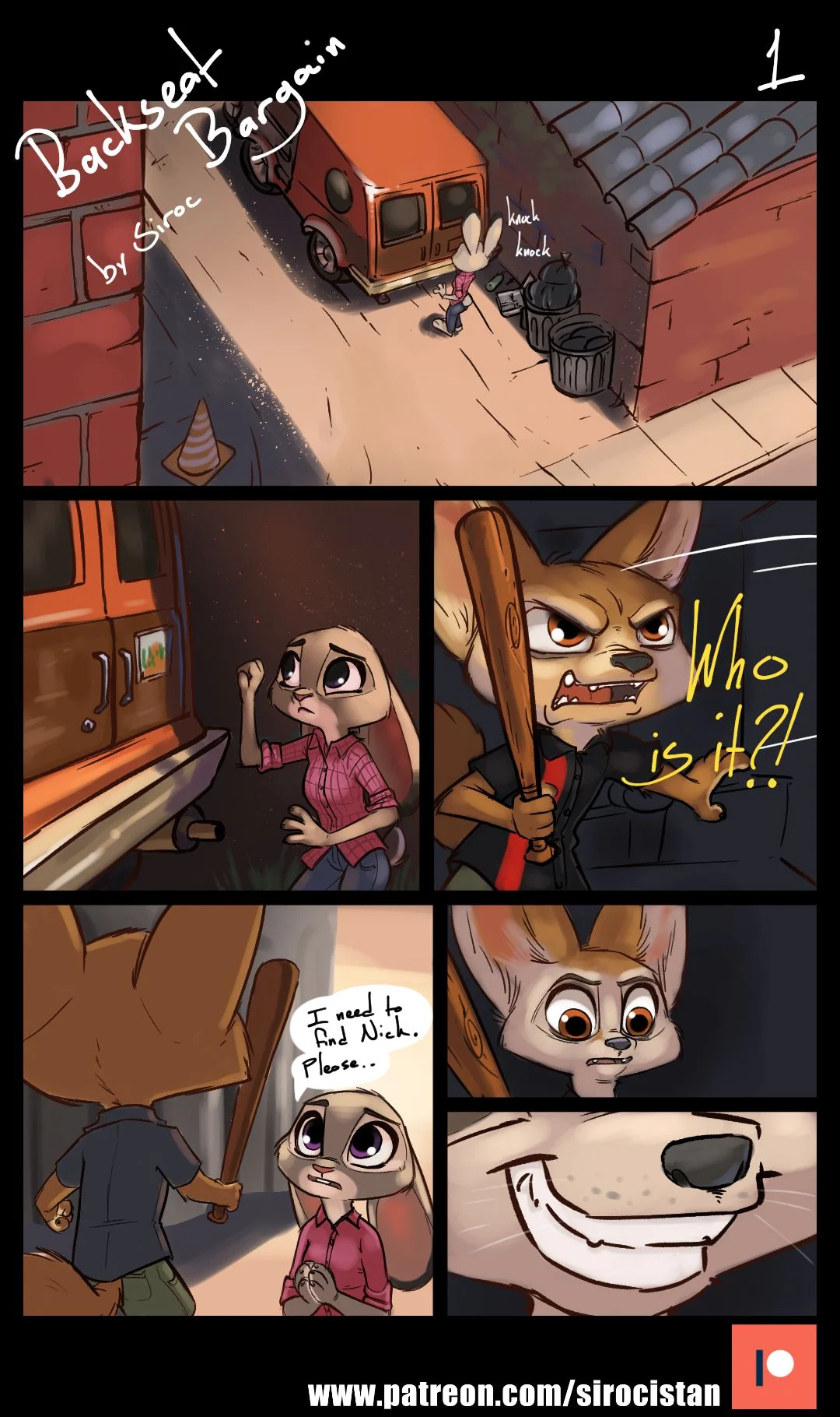 Backseat Bargain (Zootopia) [Siroc] - Chapter 1 — Page 5