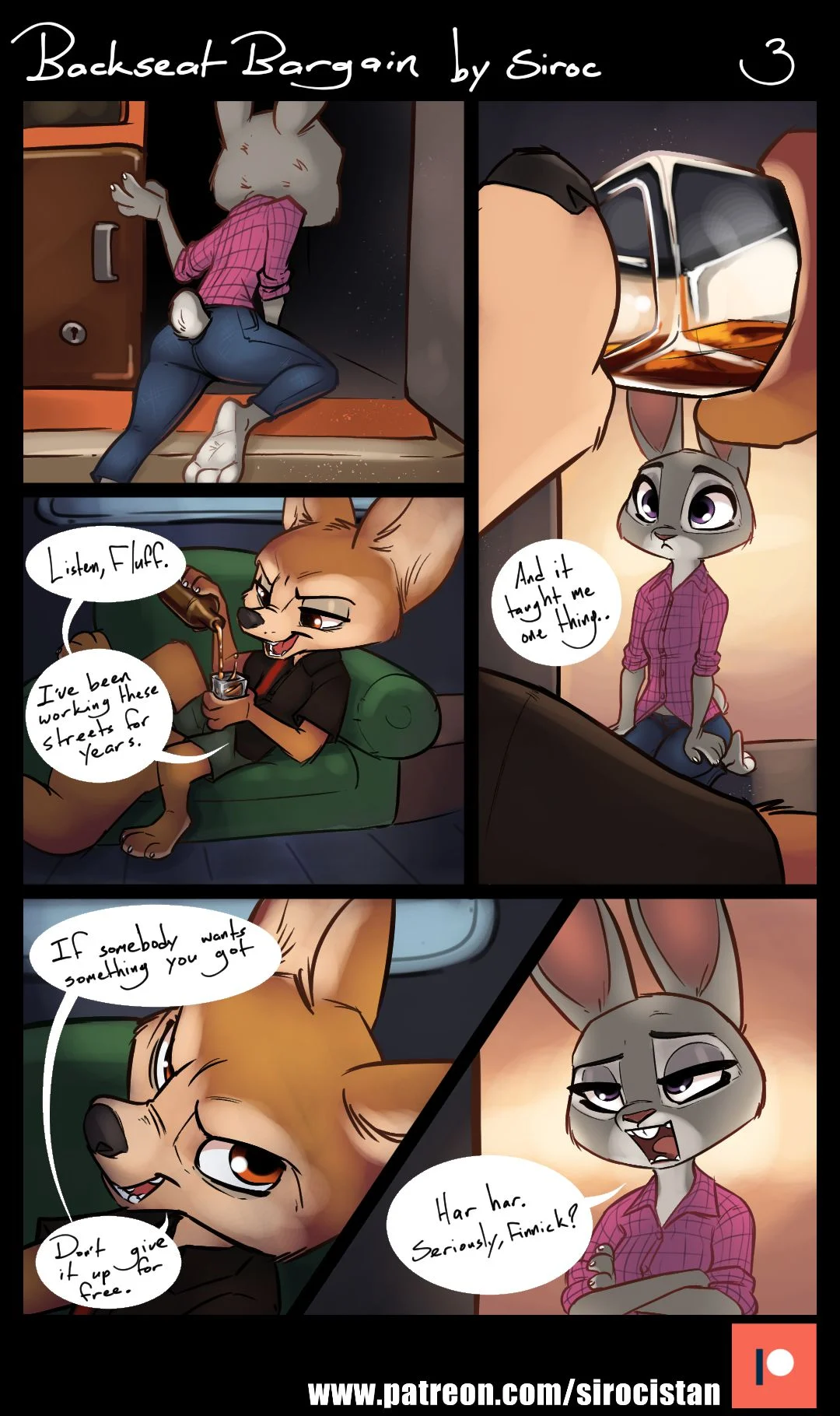 Backseat Bargain (Zootopia) [Siroc] - Chapter 1 — Page 7