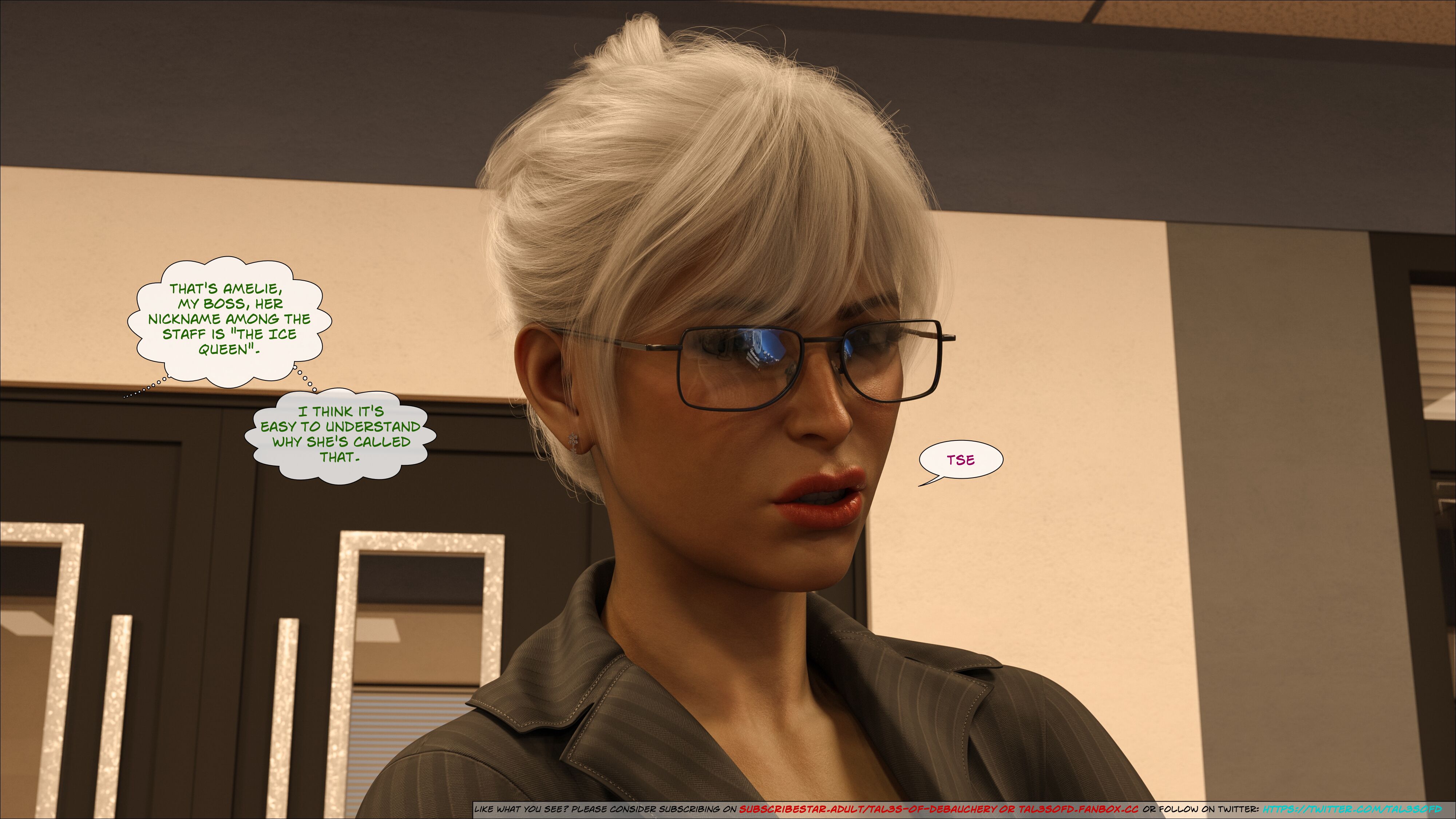 A Naughty Little Office Jungle [Tal3s of Debauchery] - Chapter 1 — Page 6