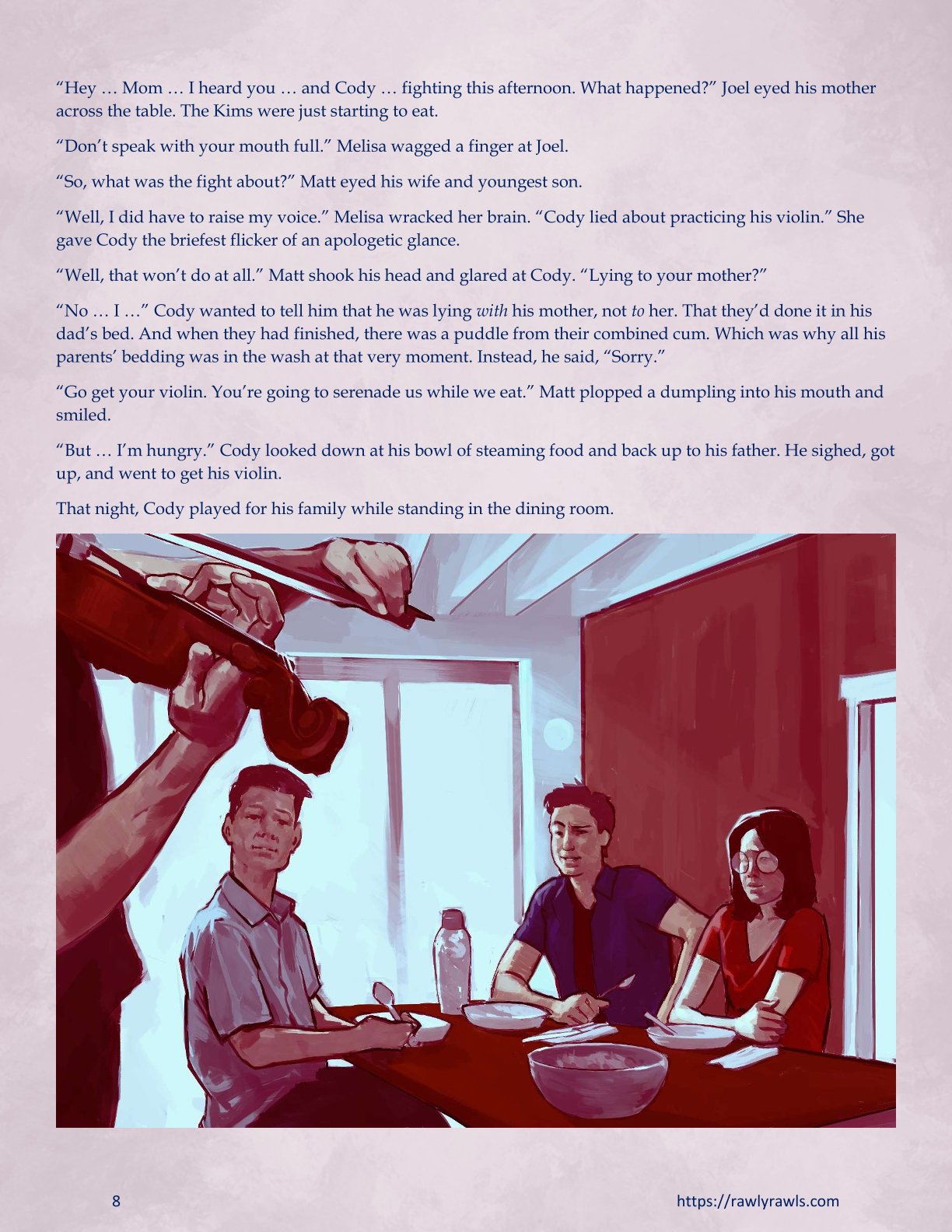 Cursed Recollections [BSA , RawlyRawls] - Chapter 10 — Page 8