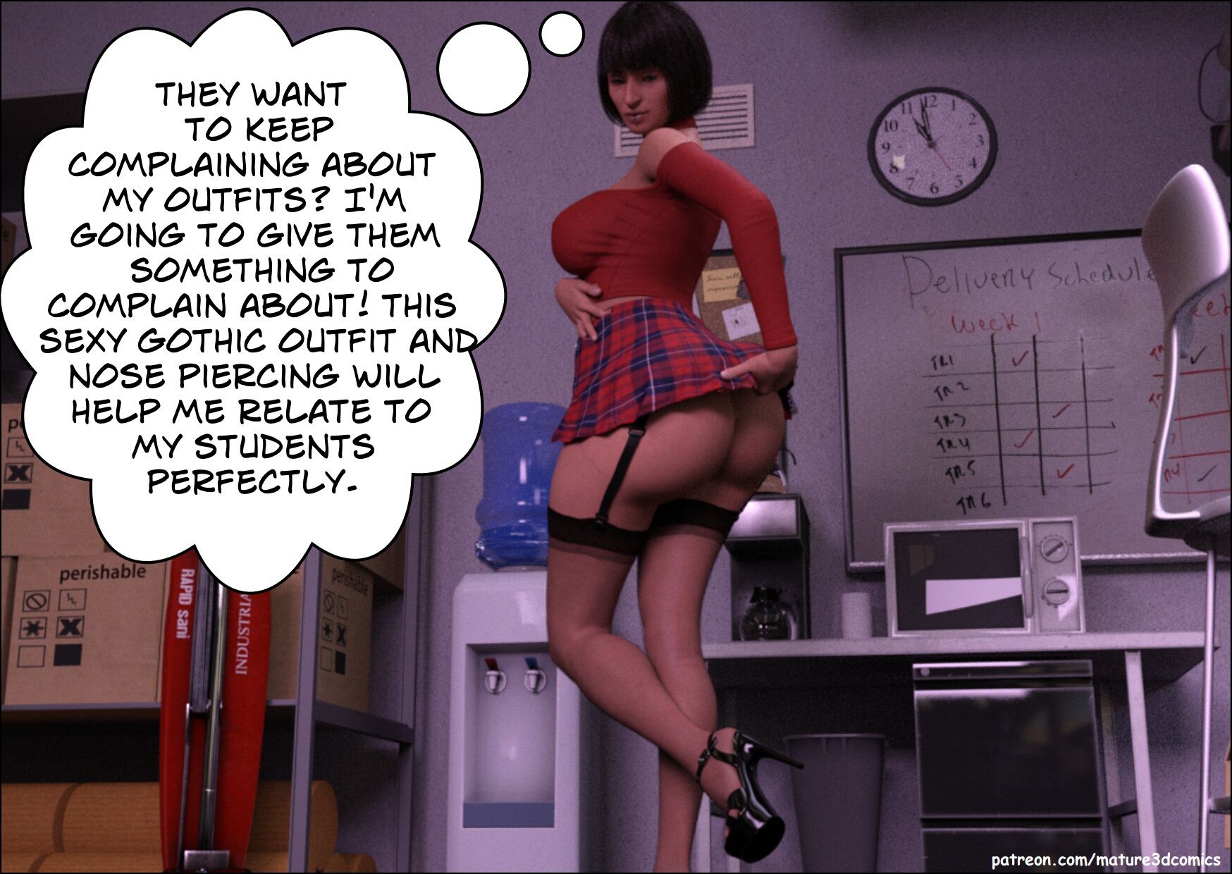 Sexy Teacher [Mature3DComics] - Chapter 1 — Page 24