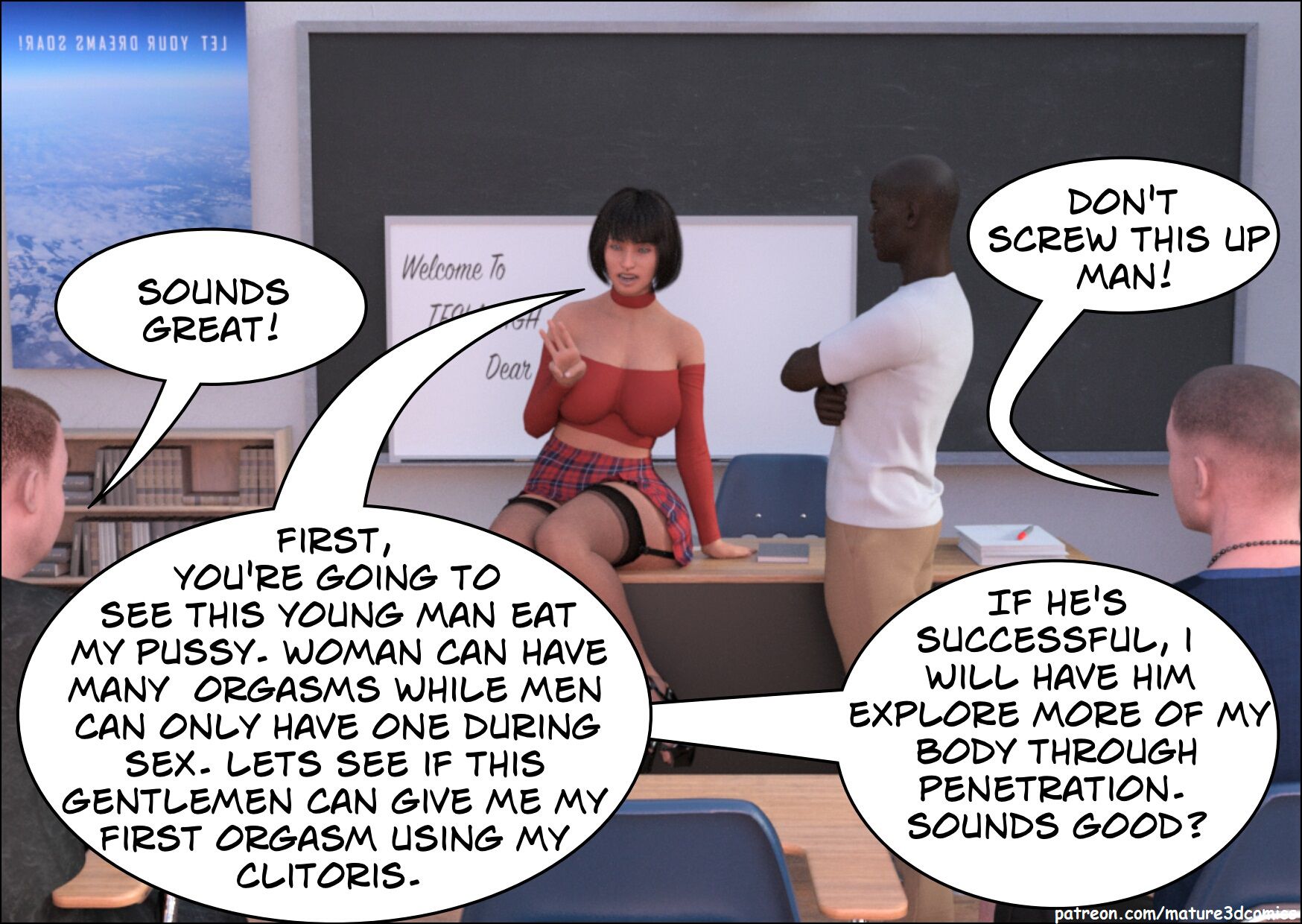 Sexy Teacher [Mature3DComics] - Chapter 1 — Page 29