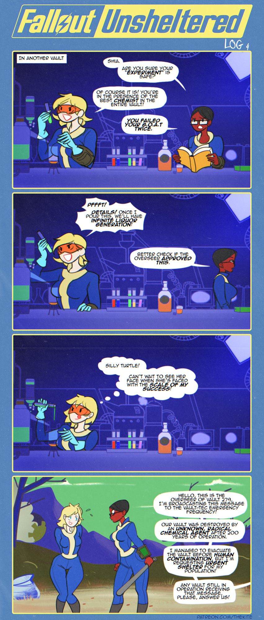 Fallout Unsheltered (Fallout) [The Kite] - Chapter 1 — Page 4