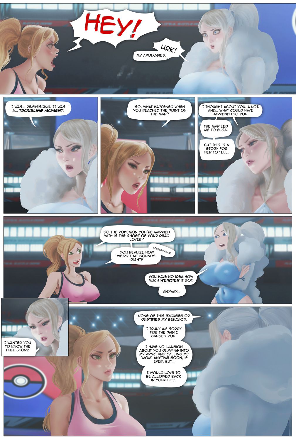 How My Gardevoir Became A Pornstar! (Pokemon) [The Kite] - Chapter 1 — Page 49