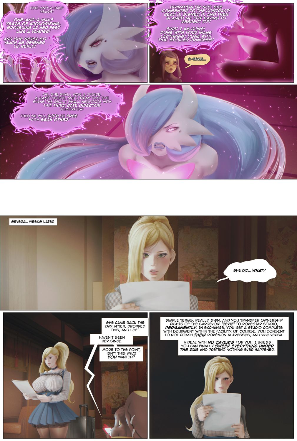 How My Gardevoir Became A Pornstar! (Pokemon) [The Kite] - Chapter 0.5 — Page 12