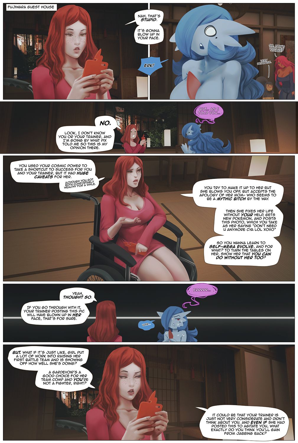 How My Gardevoir Became A Pornstar! (Pokemon) [The Kite] - Chapter 0.5 — Page 8