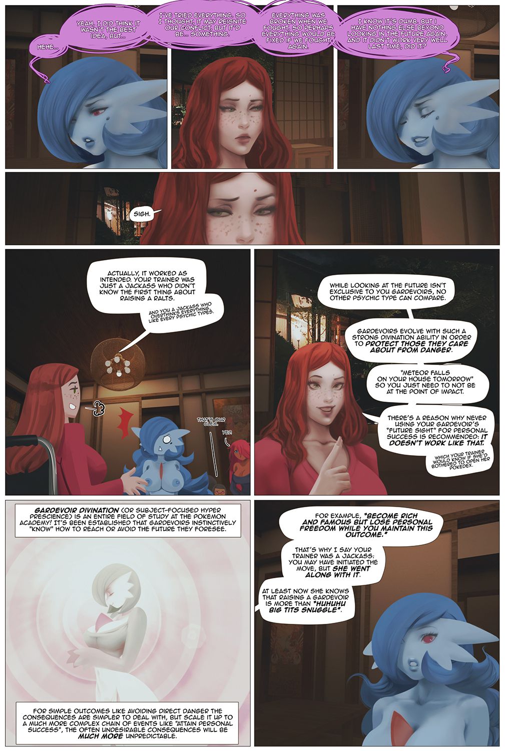 How My Gardevoir Became A Pornstar! (Pokemon) [The Kite] - Chapter 0.5 — Page 9
