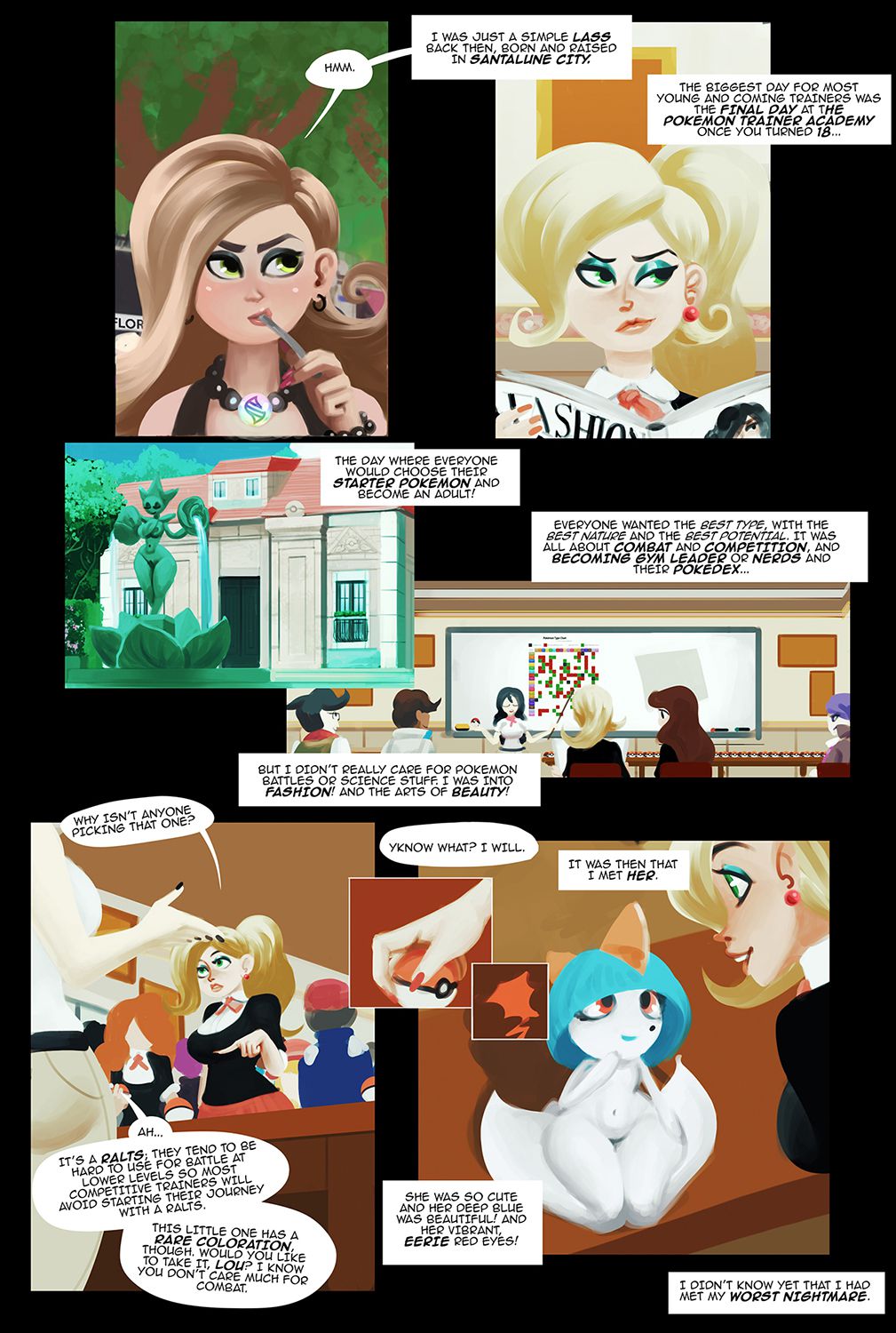 How My Gardevoir Became A Pornstar! (Pokemon) [The Kite] - Chapter 0.9 — Page 8