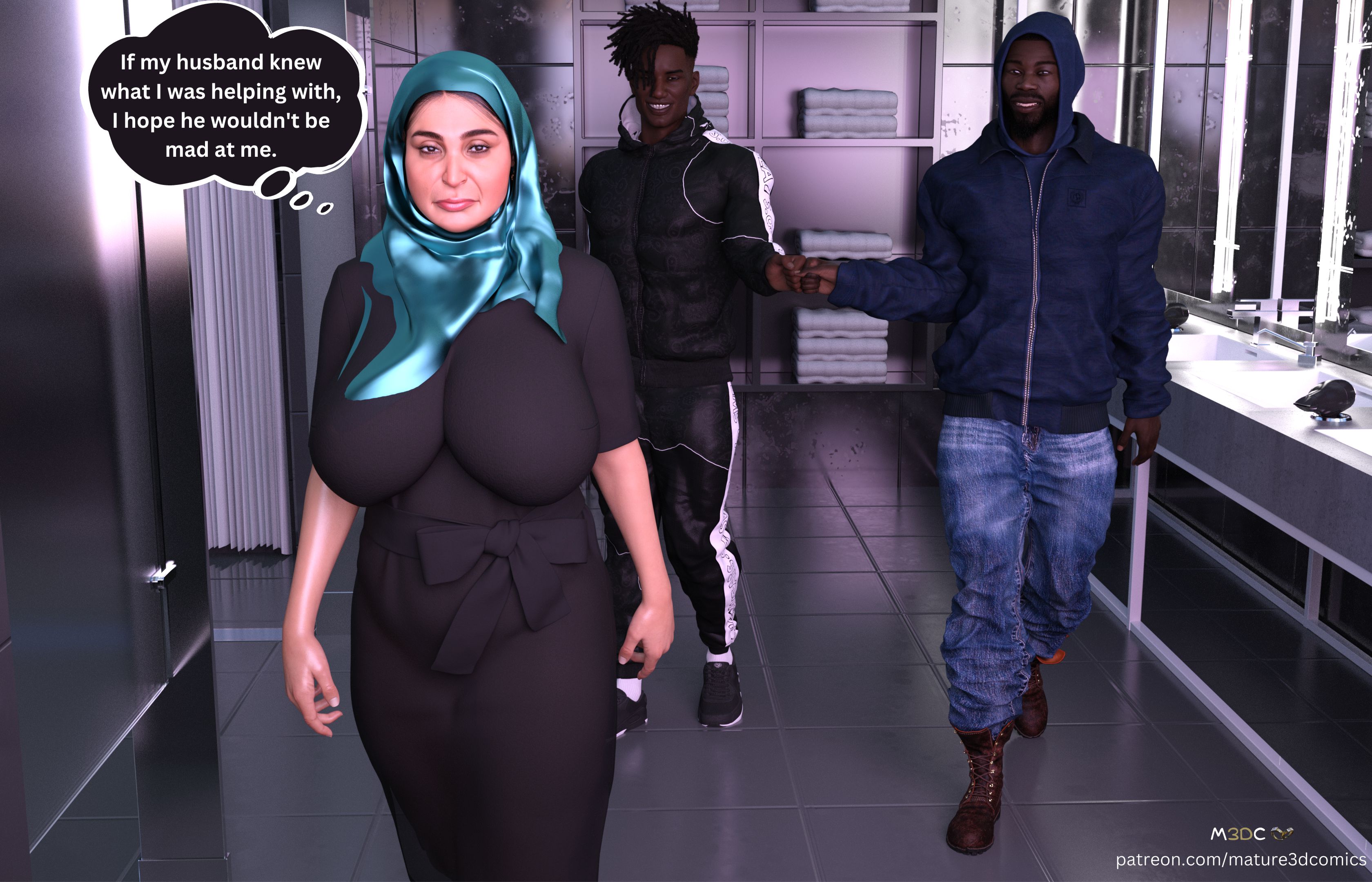 Muslim Betrayal [Mature3DComics] - Chapter 1 — Page 7