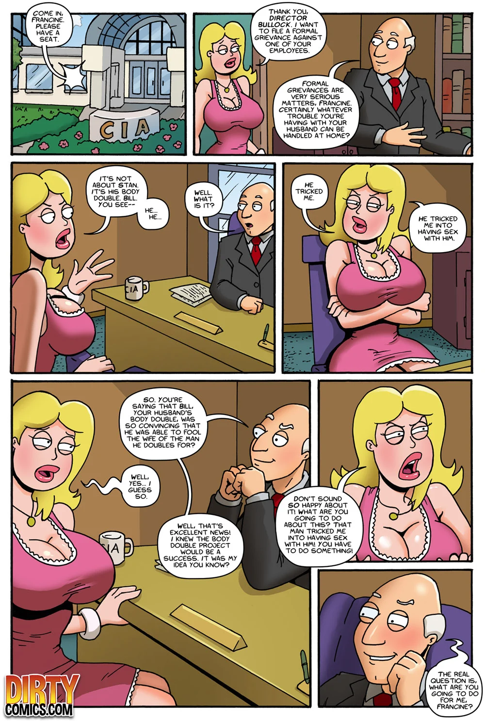 American MILF (American Dad!) [Dirty Comics] - Chapter 1 — Page 7