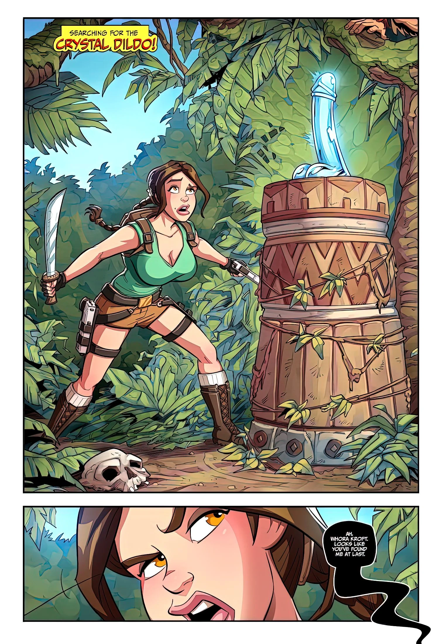 Tomb Tart (Tomb Raider) [JABComix] - Chapter 1 — Page 4