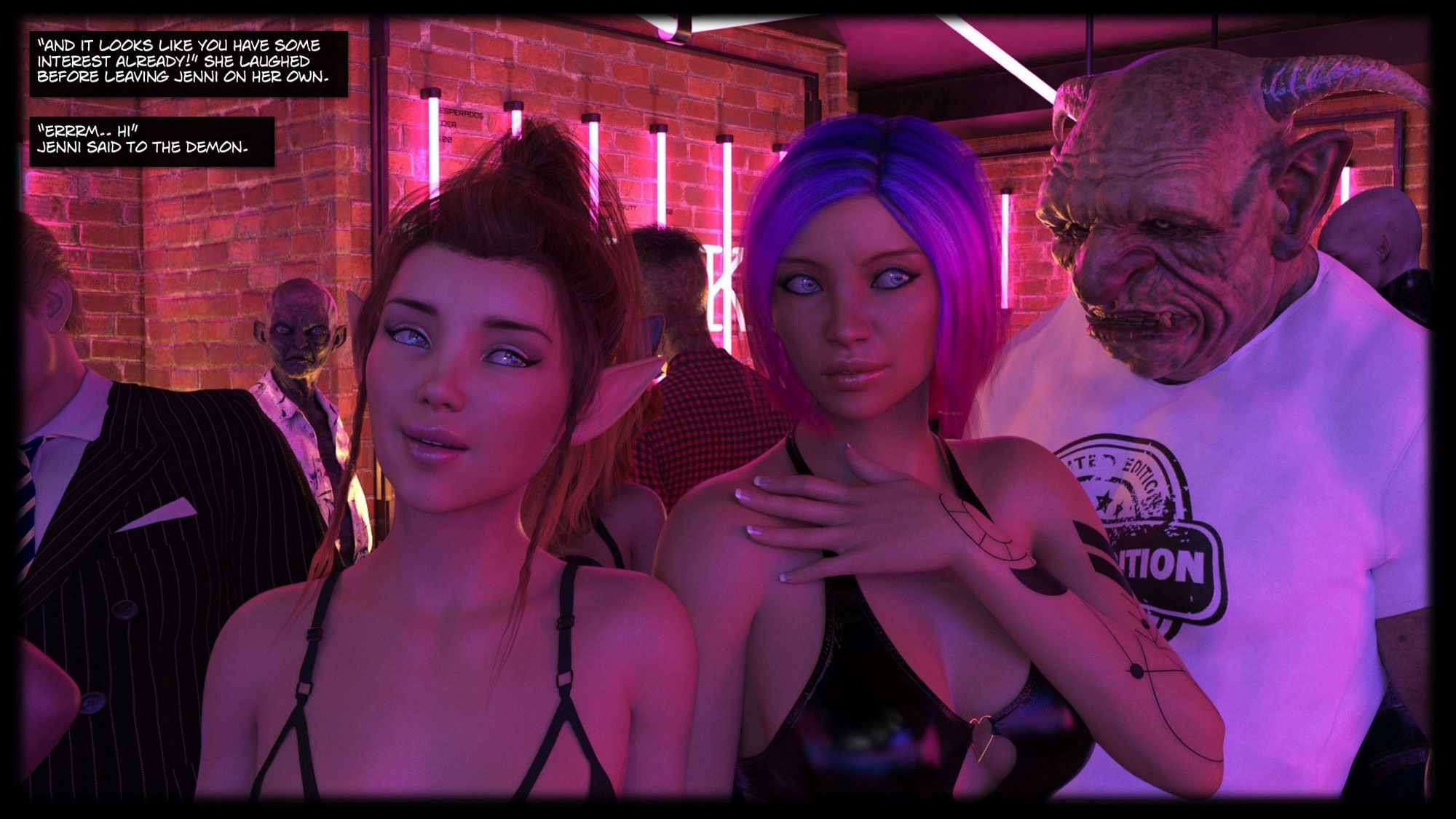 Whore House [Sexy3DComics | Gonzo] - Chapter 2 — Page 53