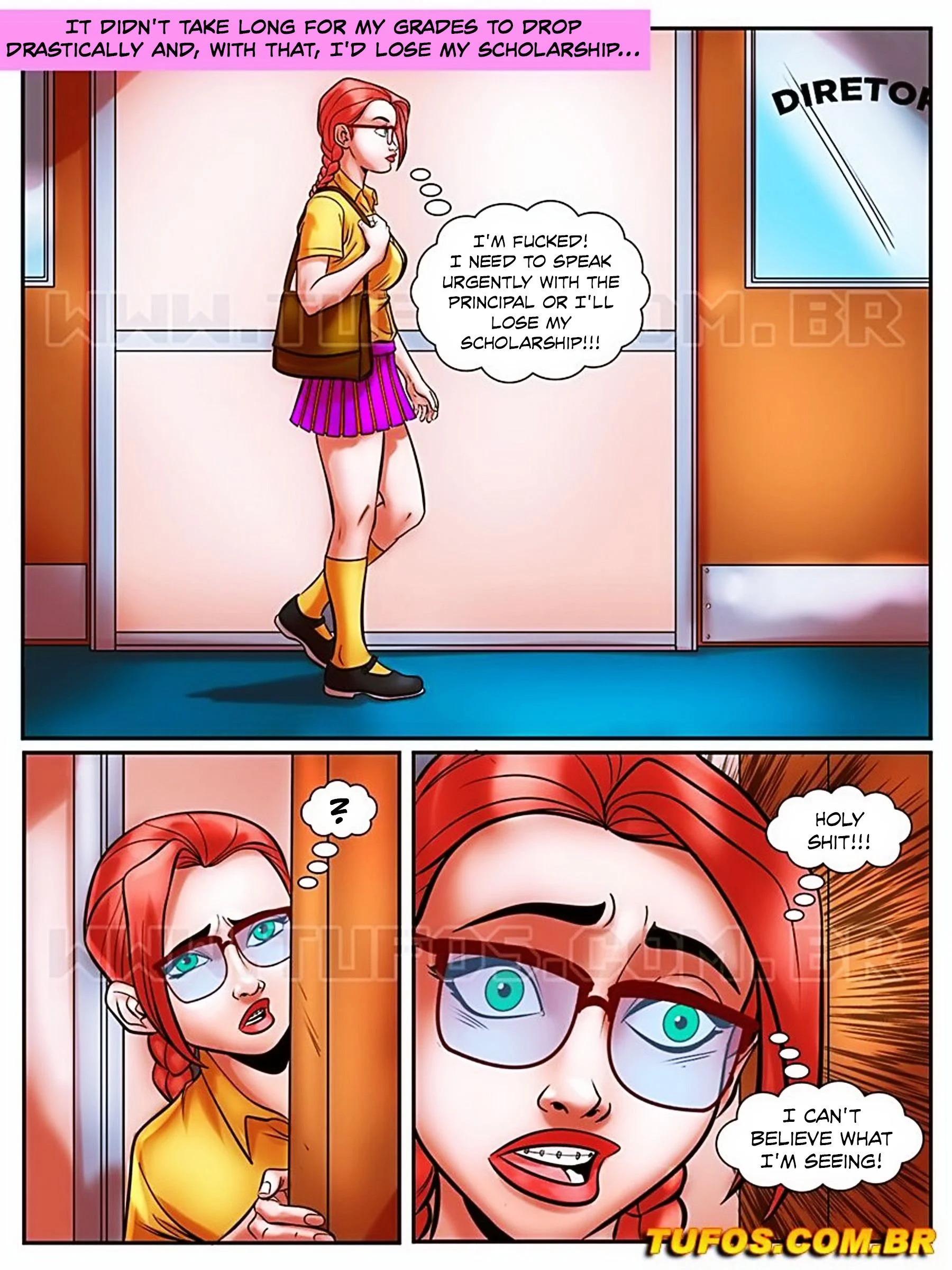 A Nympho Nerd [WC | TF] - Chapter 6 — Page 4