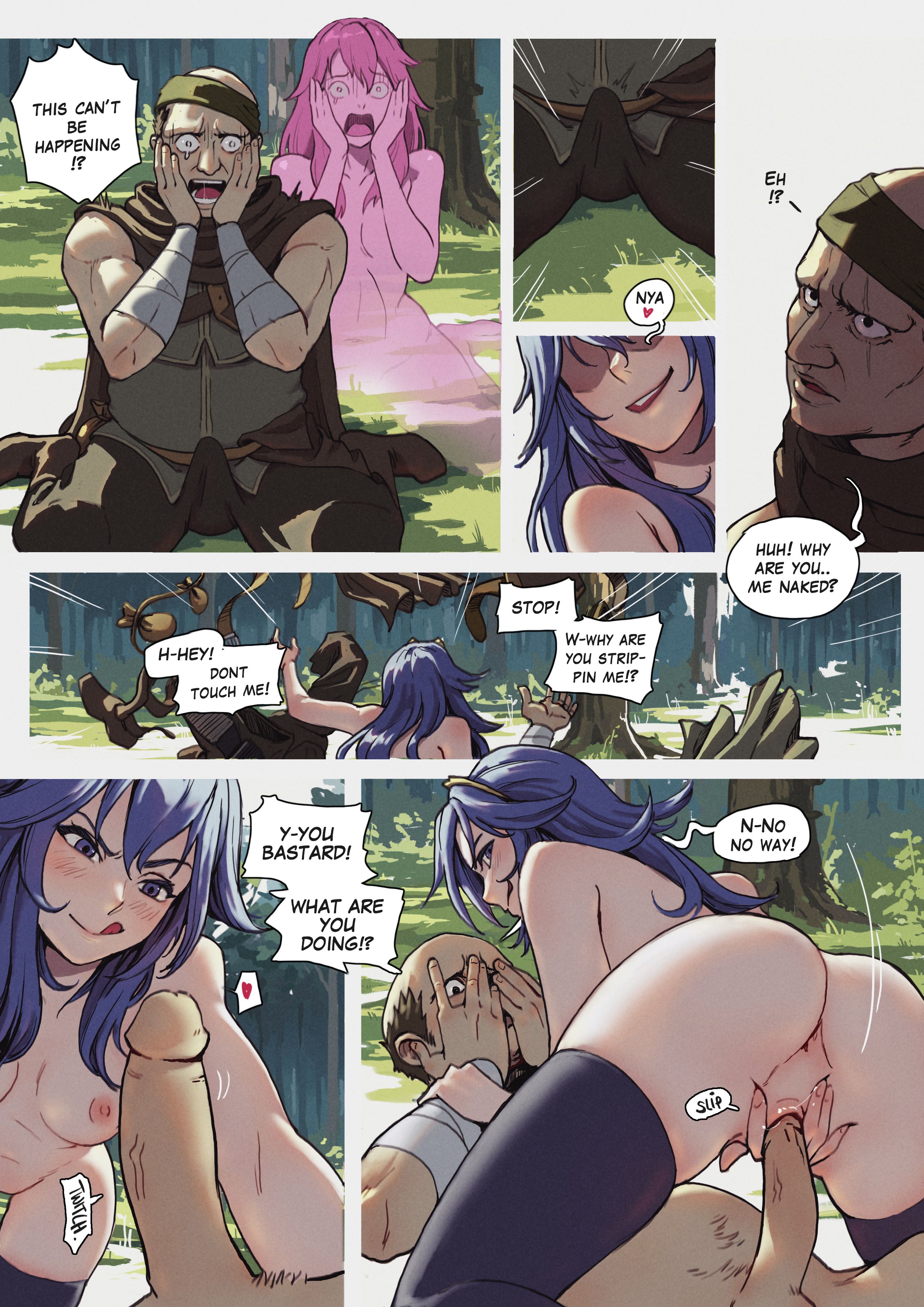 Lucina Gone Wild! (Fire Emblem) [TSFSingularity , CunCyun] - Chapter 1 — Page 4
