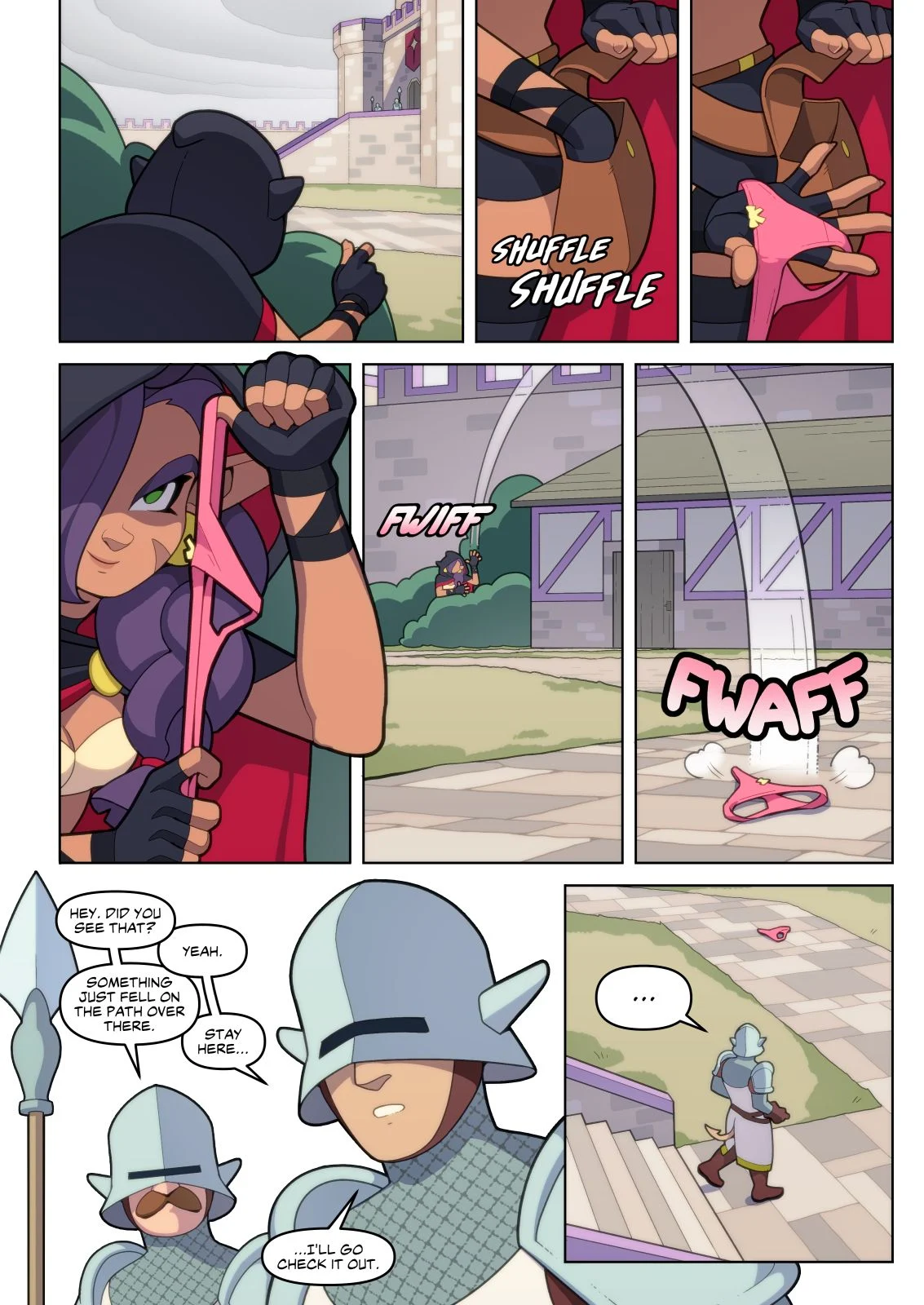 Stellar and Stiletto [Erotibot] - Chapter 1 — Page 11