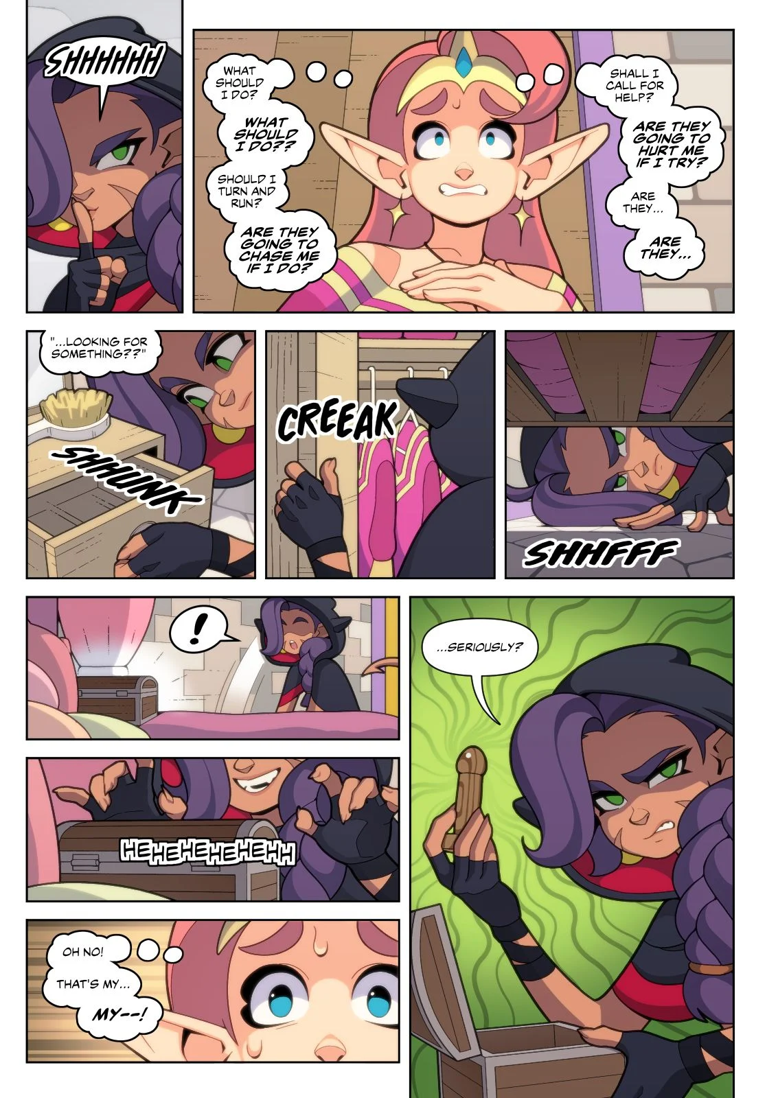 Stellar and Stiletto [Erotibot] - Chapter 1 — Page 16