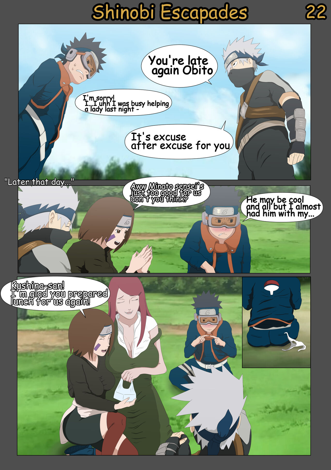 Shinobi Escapades (Naruto) [Erogakure] - Chapter 1 — Page 23