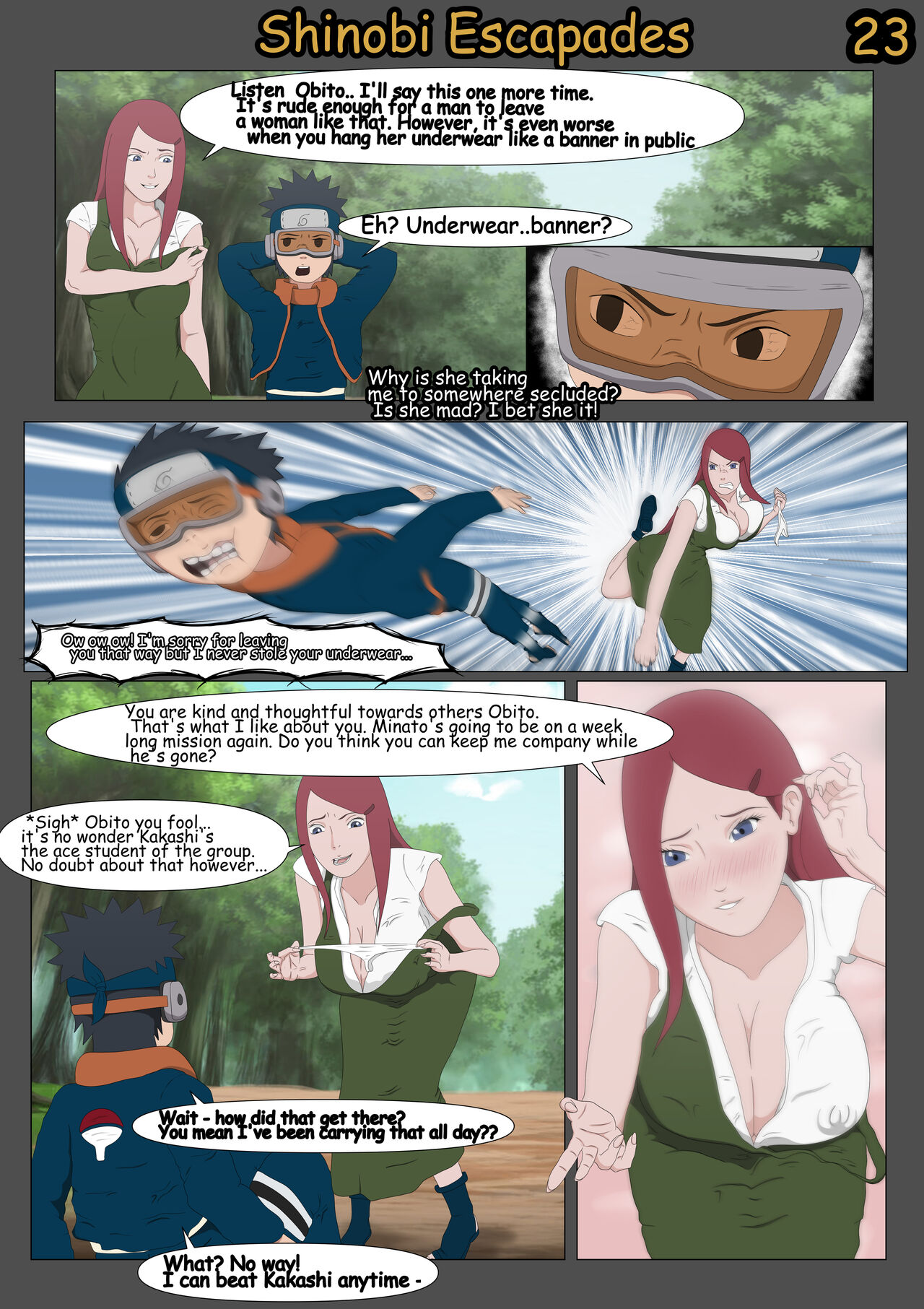 Shinobi Escapades (Naruto) [Erogakure] - Chapter 1 — Page 24