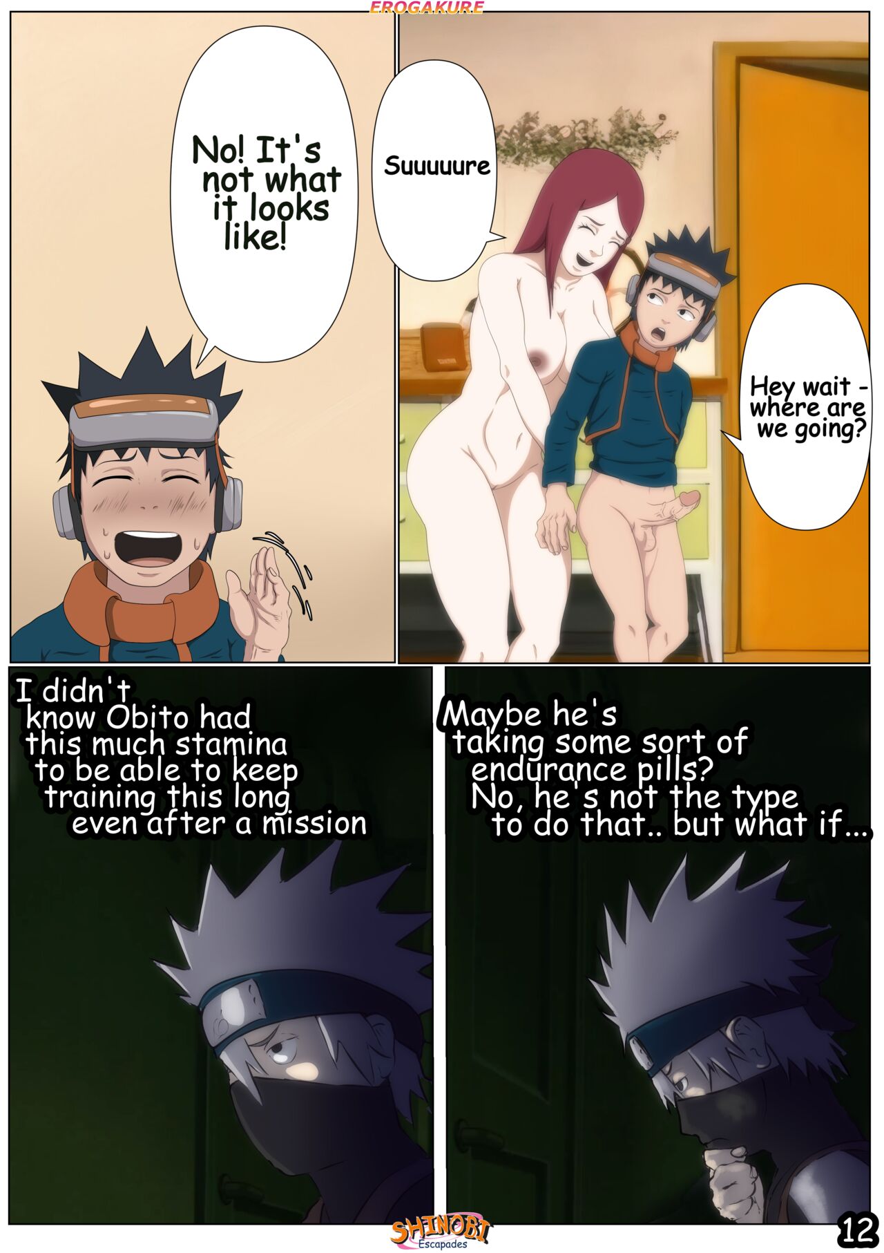 Shinobi Escapades (Naruto) [Erogakure] - Chapter 2 — Page 13