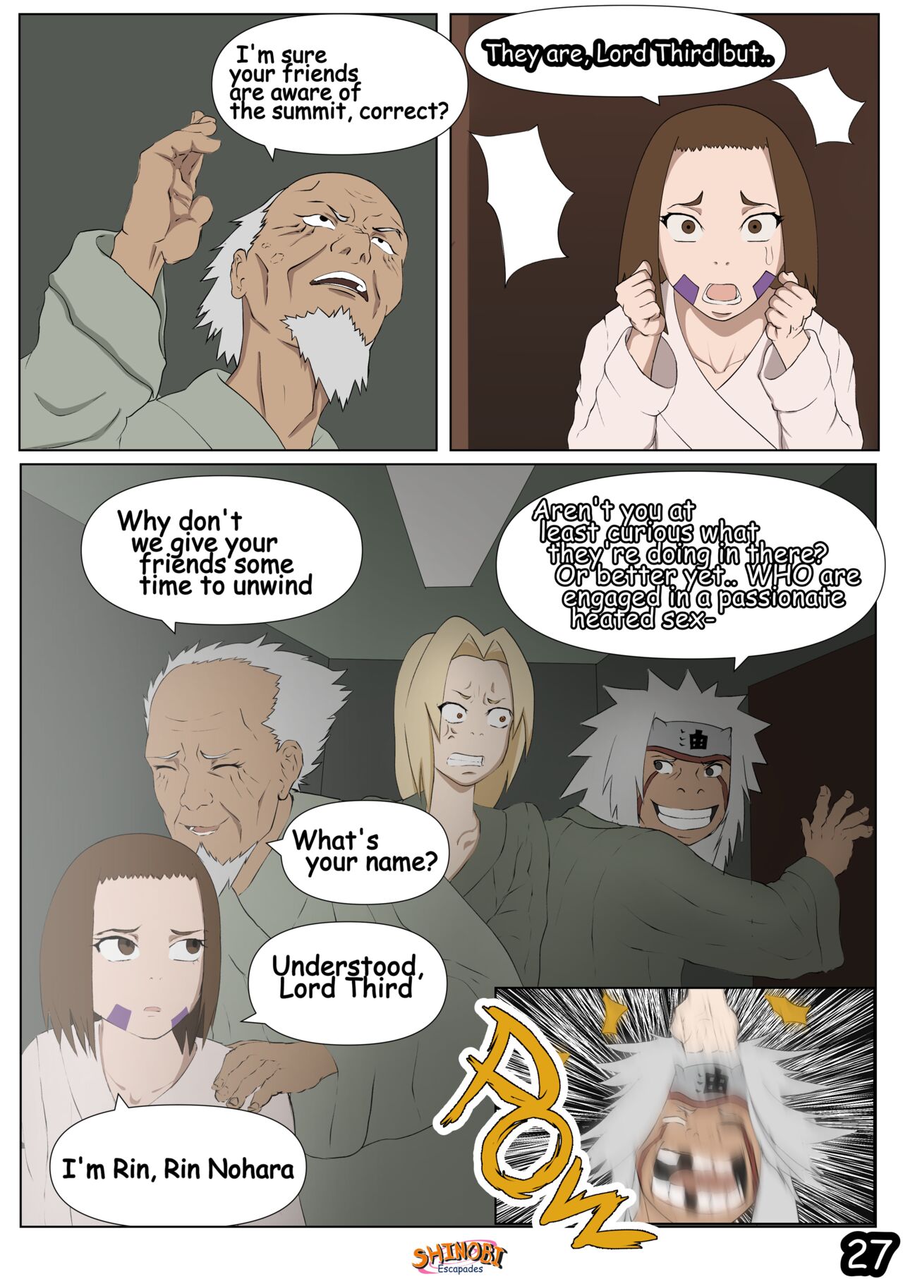Shinobi Escapades (Naruto) [Erogakure] - Chapter 2 — Page 28
