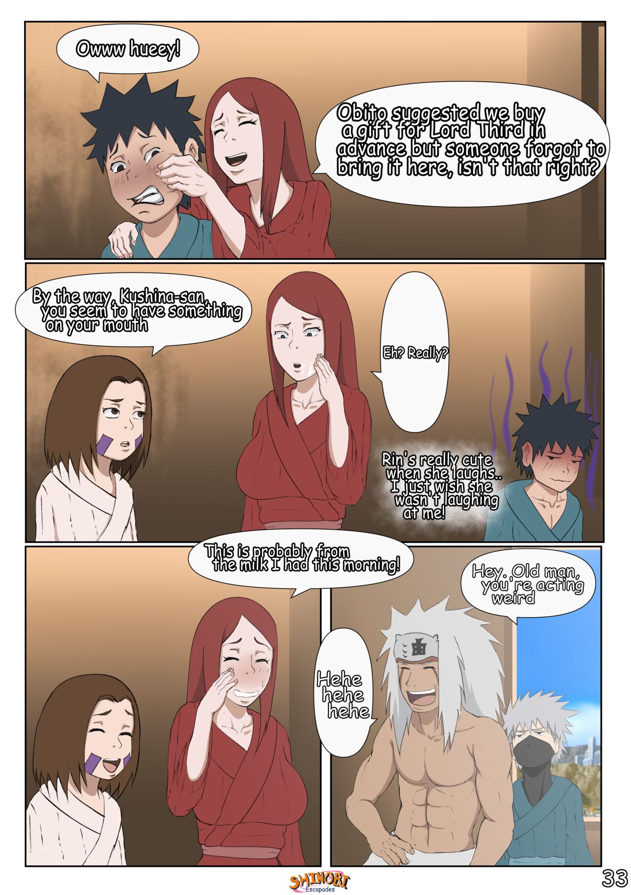 Shinobi Escapades (Naruto) [Erogakure] - Chapter 2 — Page 34