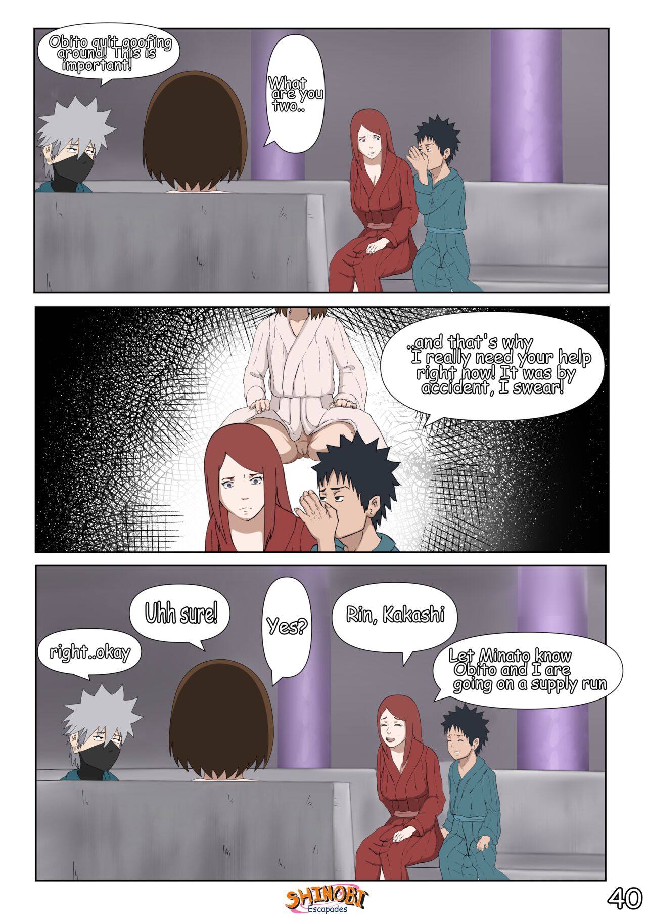 Shinobi Escapades (Naruto) [Erogakure] - Chapter 2 — Page 41