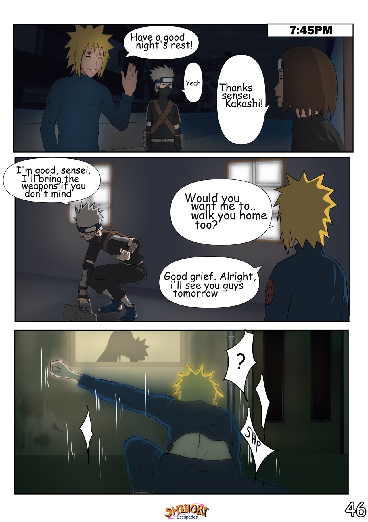 Shinobi Escapades (Naruto) [Erogakure] - Chapter 2 — Page 47