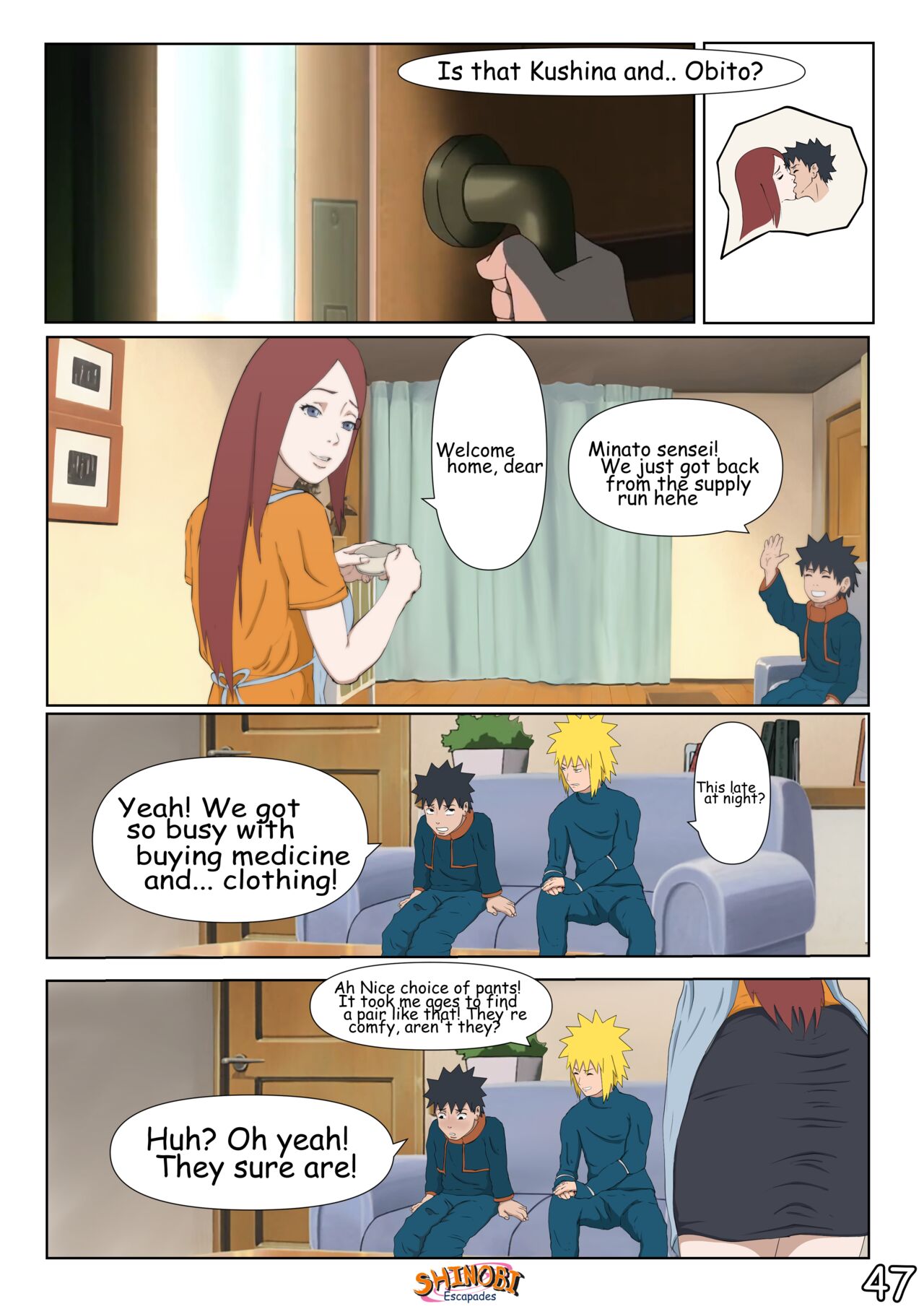 Shinobi Escapades (Naruto) [Erogakure] - Chapter 2 — Page 48