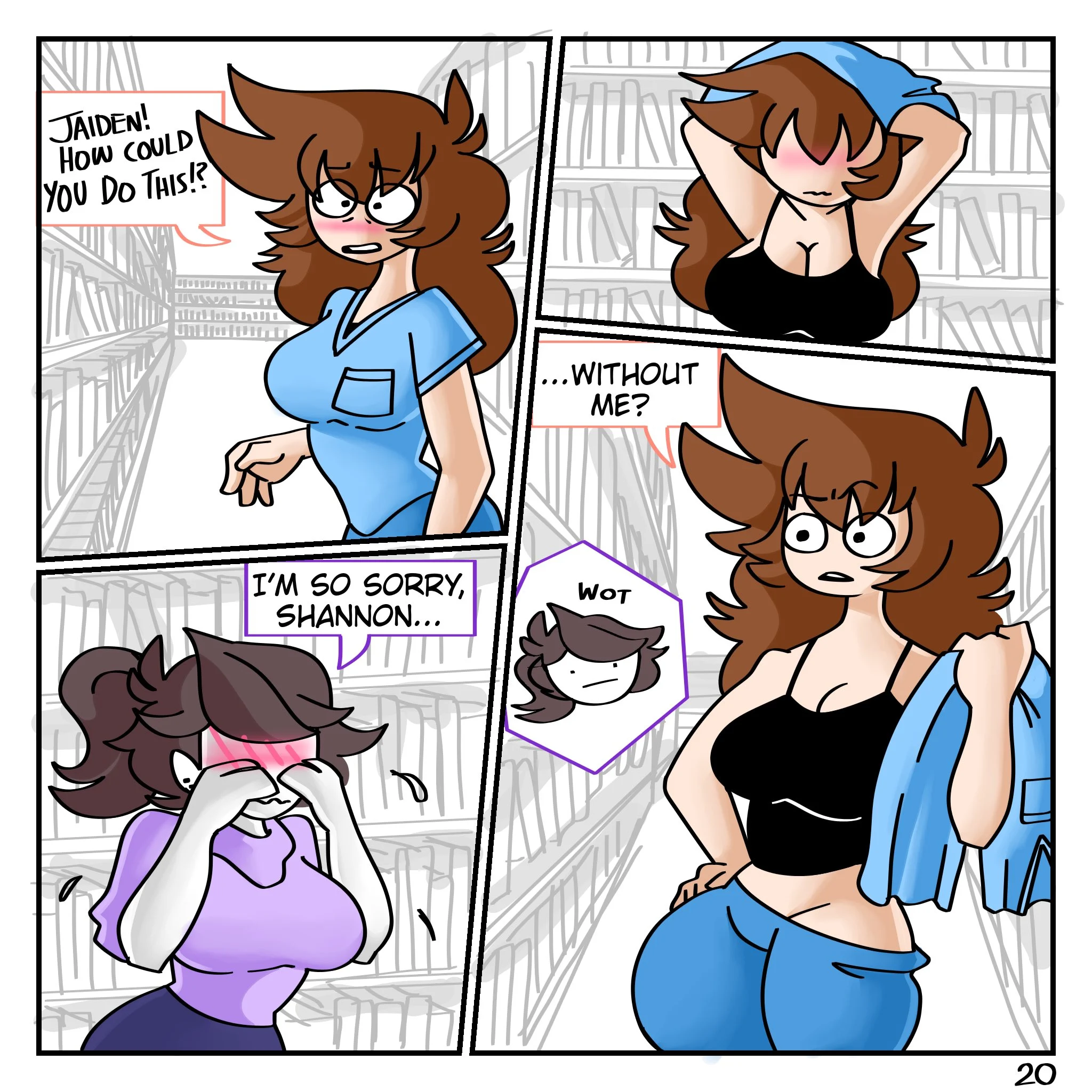 Beyond the Shelves [Anor3xiA] - Chapter 1 — Page 21