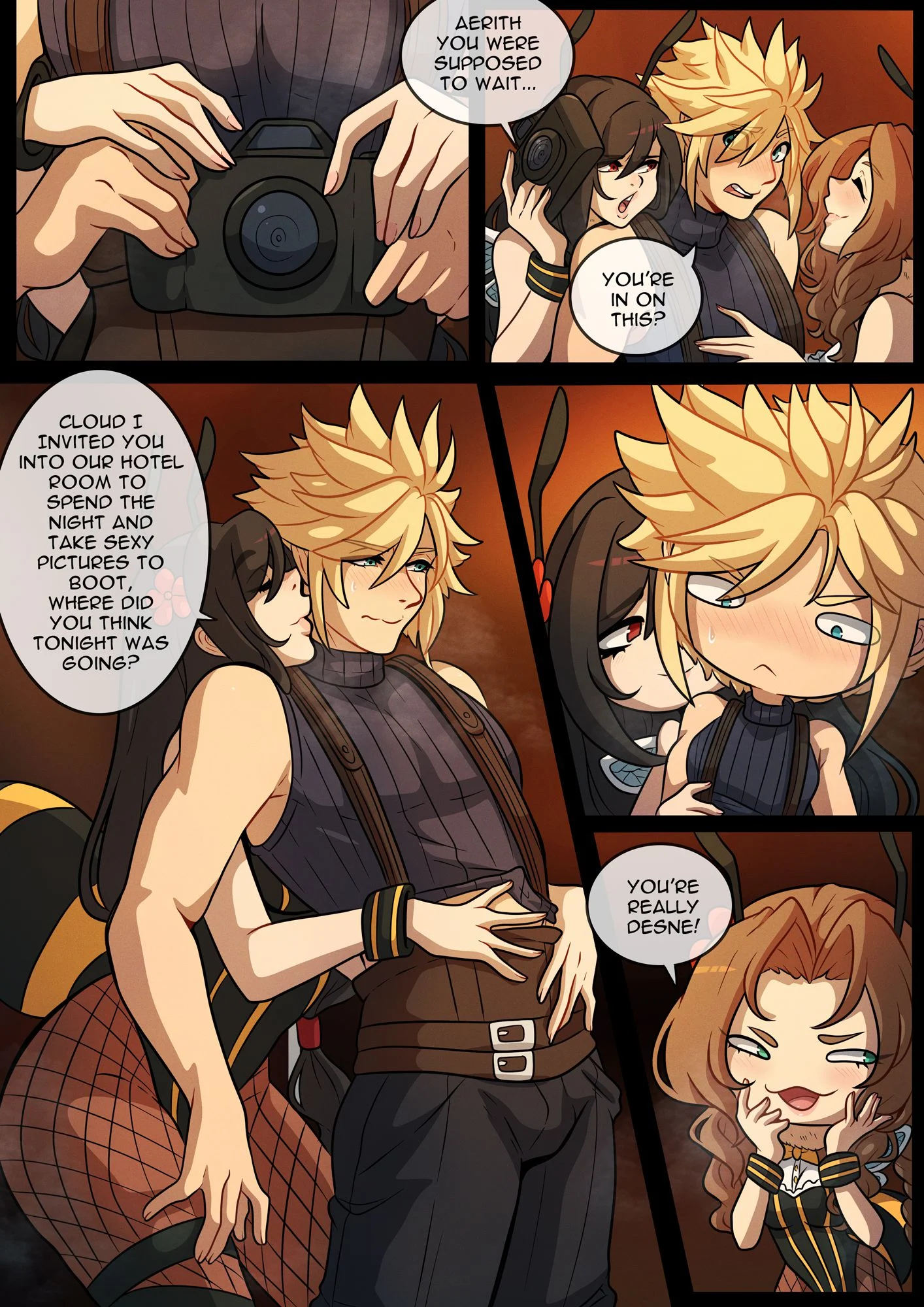 Fool’s Paradise (Final Fantasy VII) [Kinkymation] - Chapter 1 — Page 11