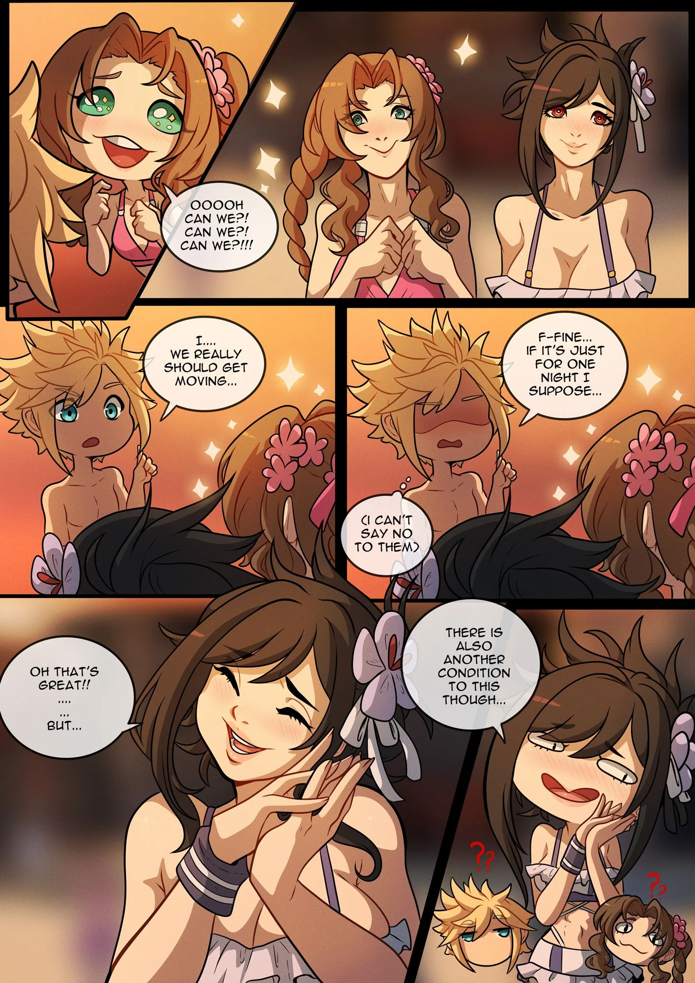 Fool’s Paradise (Final Fantasy VII) [Kinkymation] - Chapter 1 — Page 5