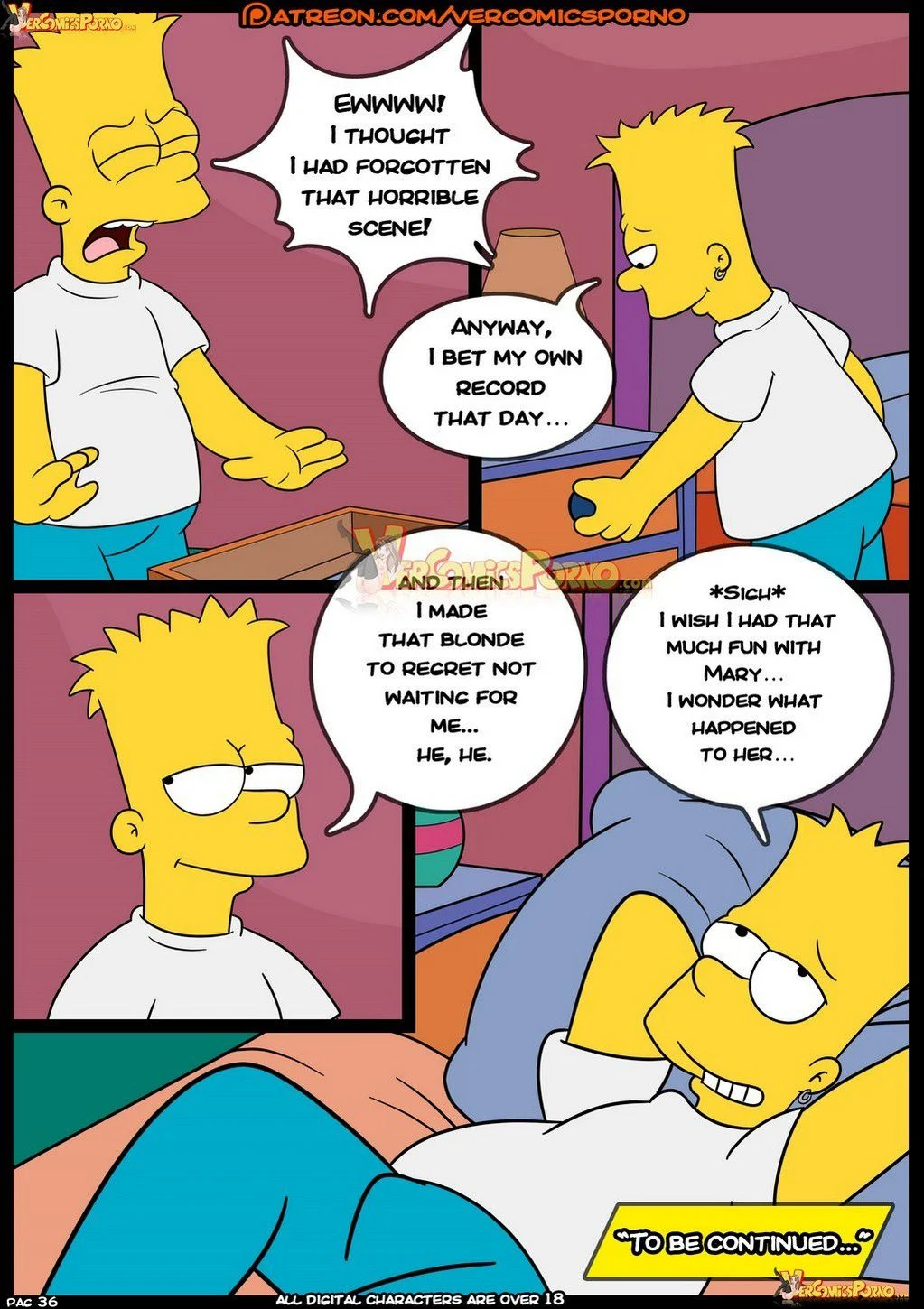 Old Habits (The Simpsons) [Croc] - Chapter 8 — Page 37