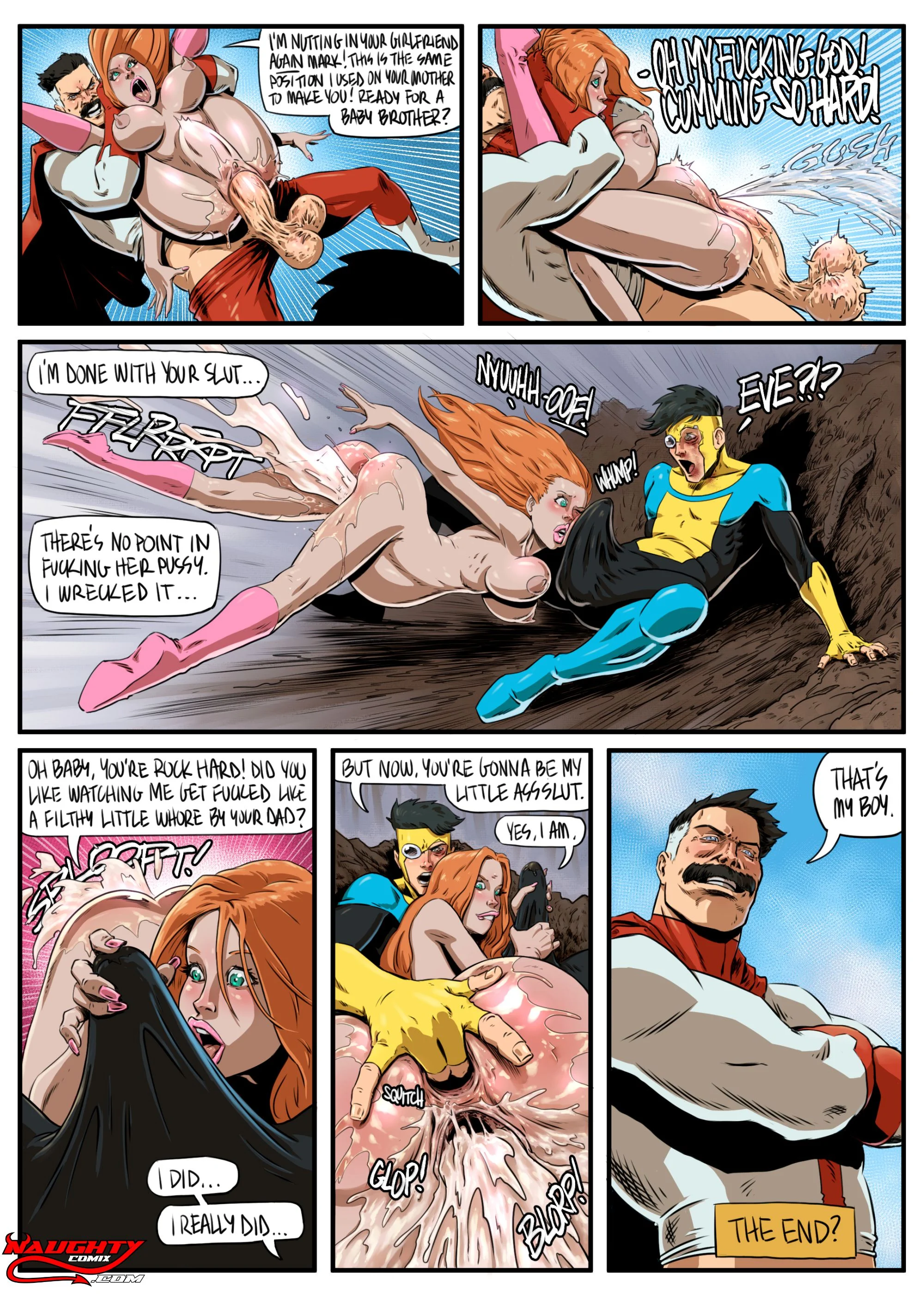 Not so Invincible (Invincible) [NaughtyComix , FenrisComix] - Chapter 1 — Page 4
