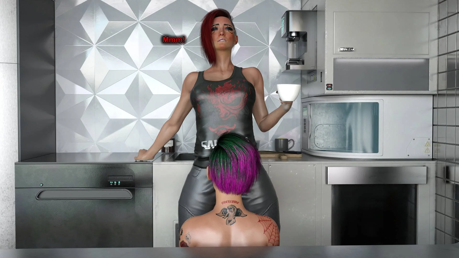 Confronting Judy (Cyberpunk 2077) [Serge3DX] - Chapter 1 — Page 71