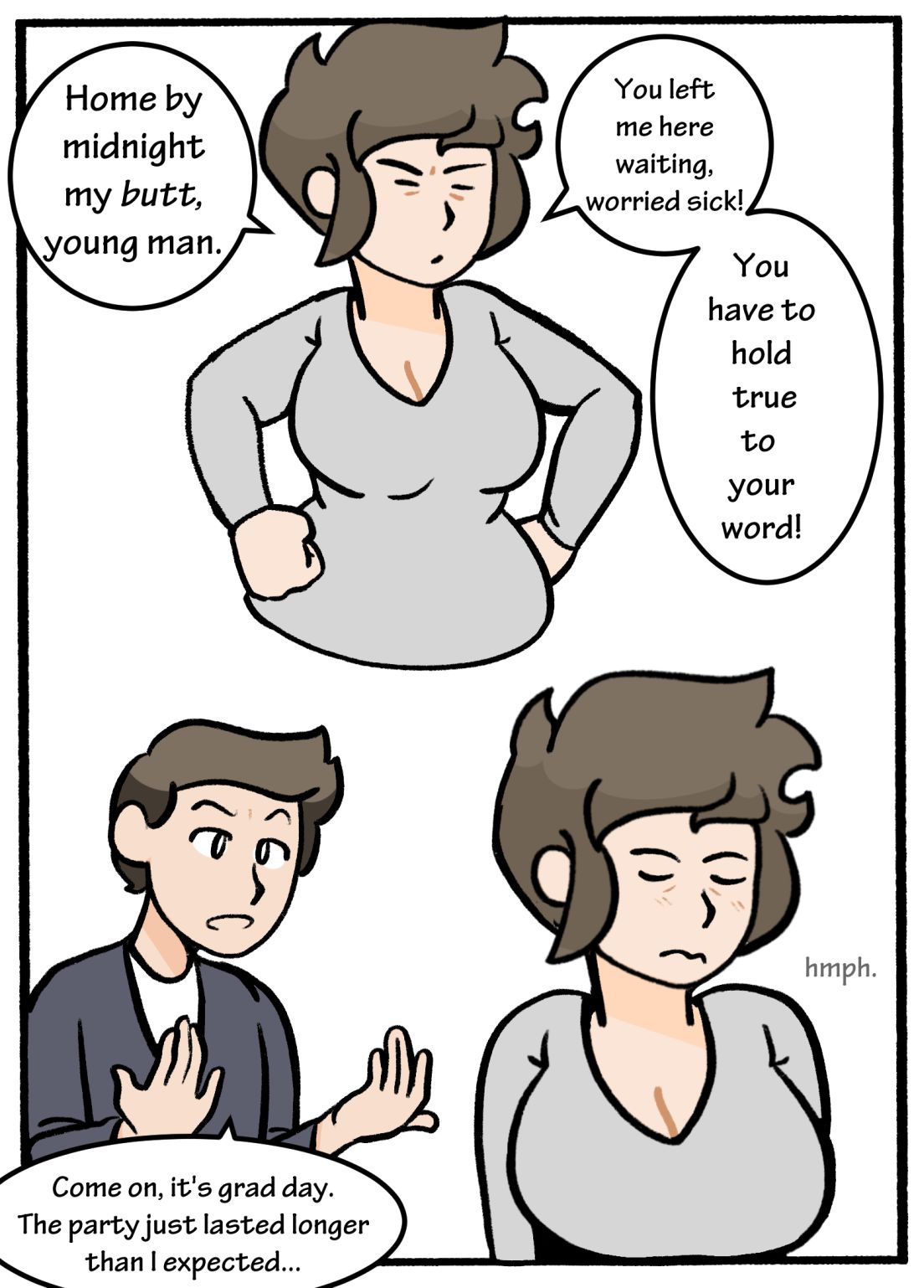 Incest Graduation Day [DeadEndDraws] - Chapter 1 — Page 5