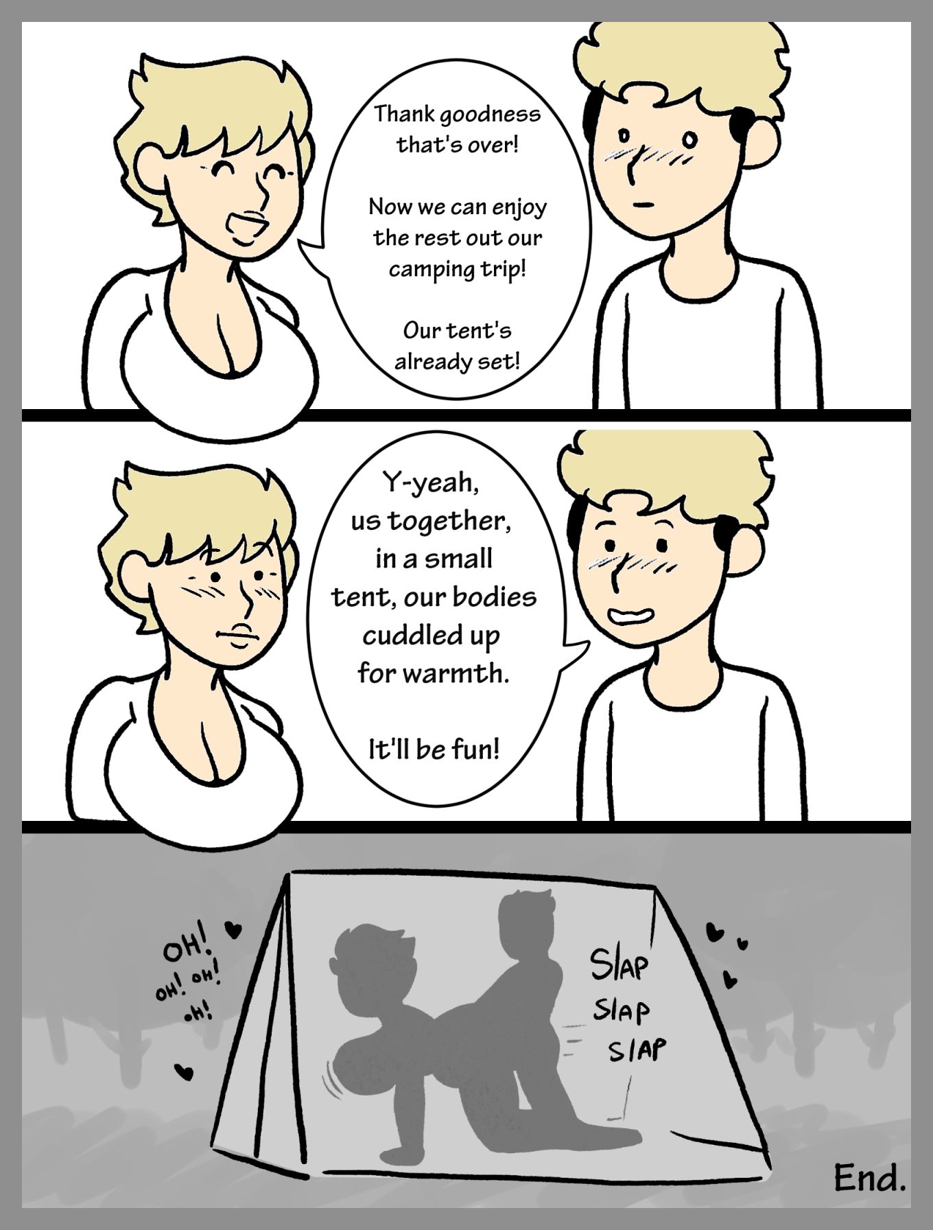 Camping With Mom! [DeadEndDraws] - Chapter 1 — Page 9