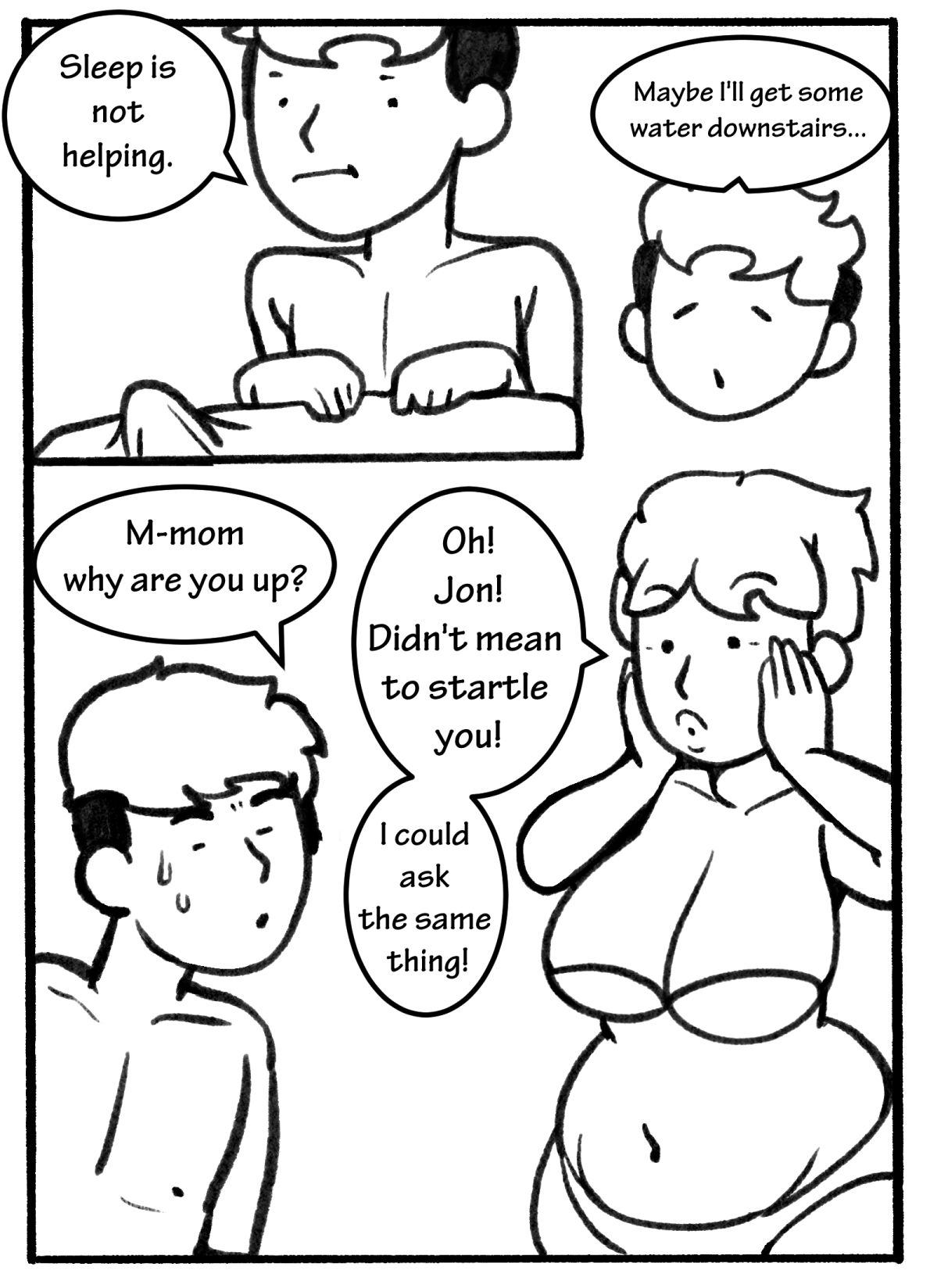 Camping With Mom! [DeadEndDraws] - Chapter 2 — Page 5
