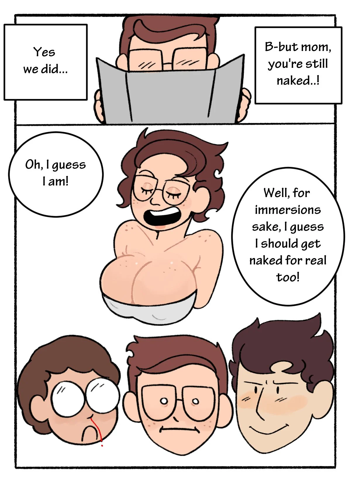 Mom! Don’t Interrupt Our DnD Campaign! [DeadEndDraws] - Chapter 2 — Page 16