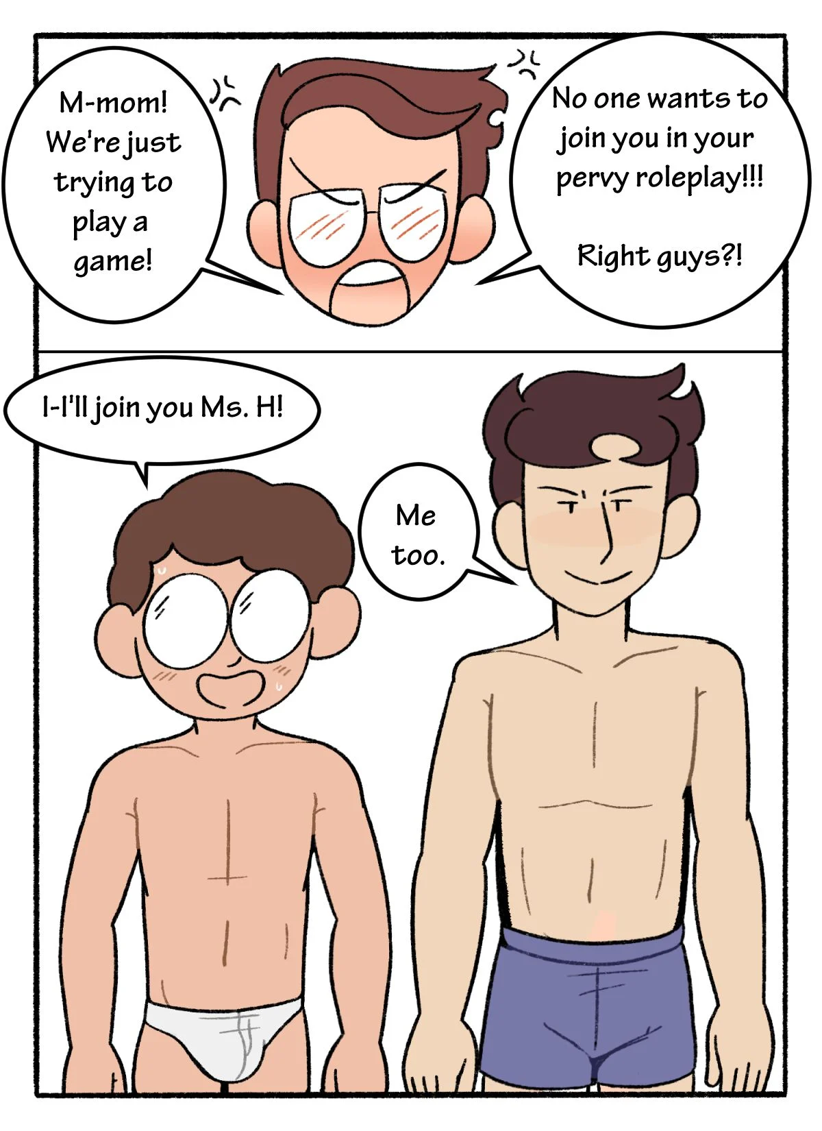 Mom! Don’t Interrupt Our DnD Campaign! [DeadEndDraws] - Chapter 2 — Page 19